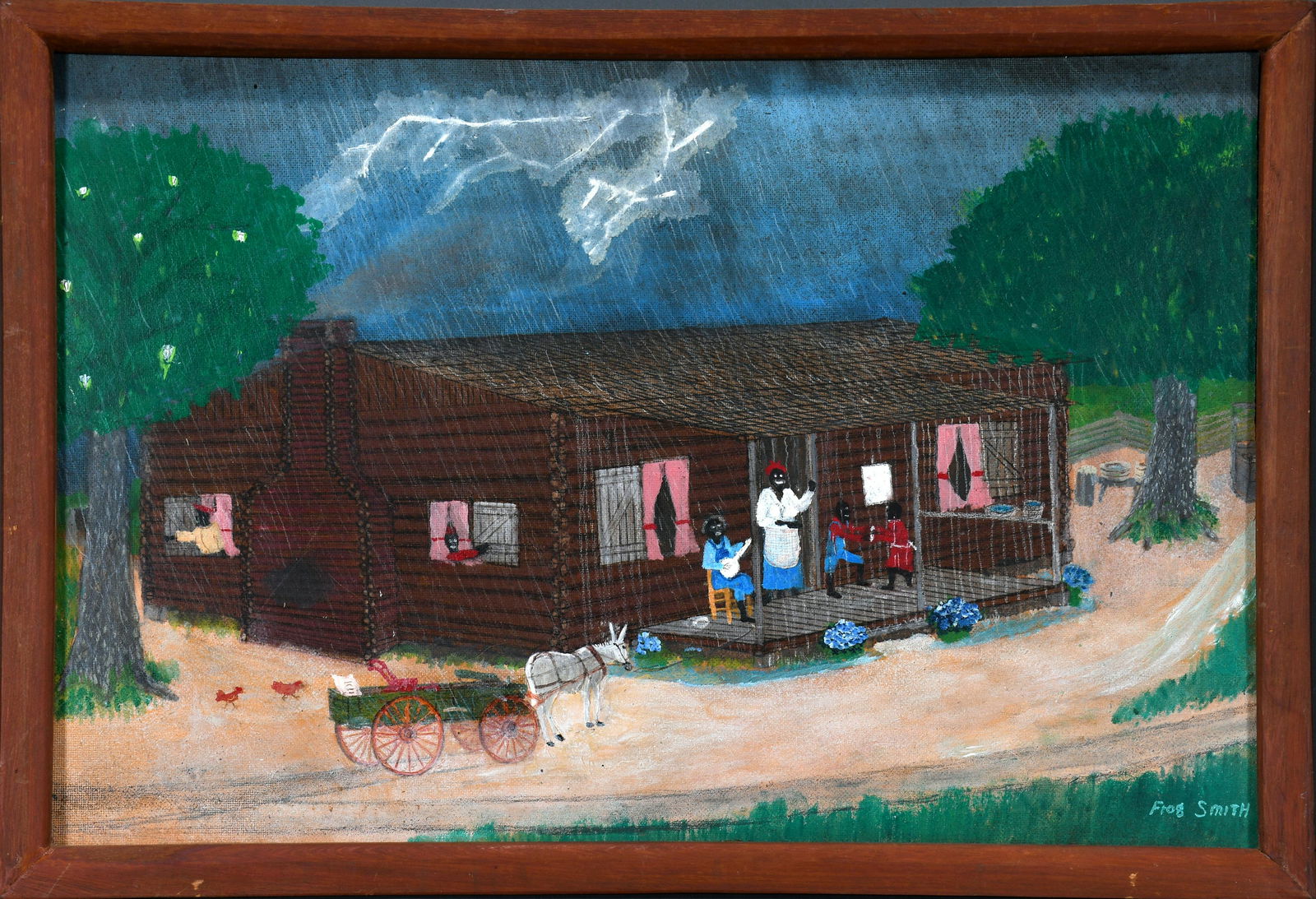 Frog Smith. Family Taking Shelter From Storm. (1 of 6)