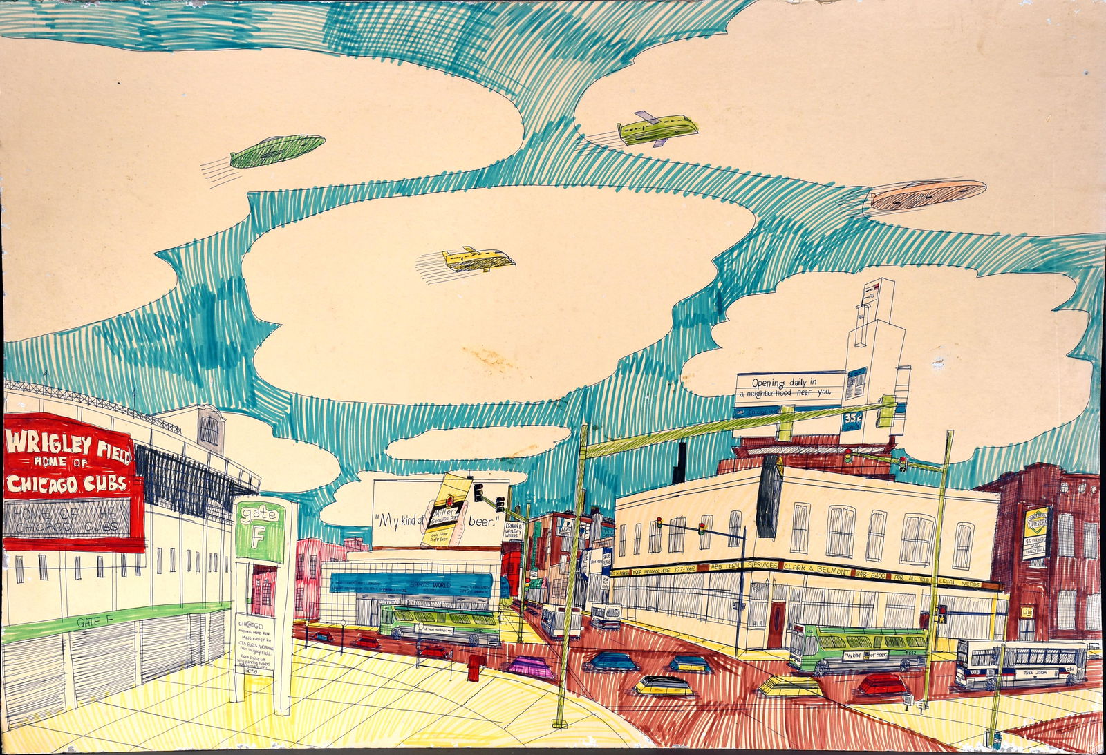 Wesley Willis. Chicago In the Future. (1 of 5)