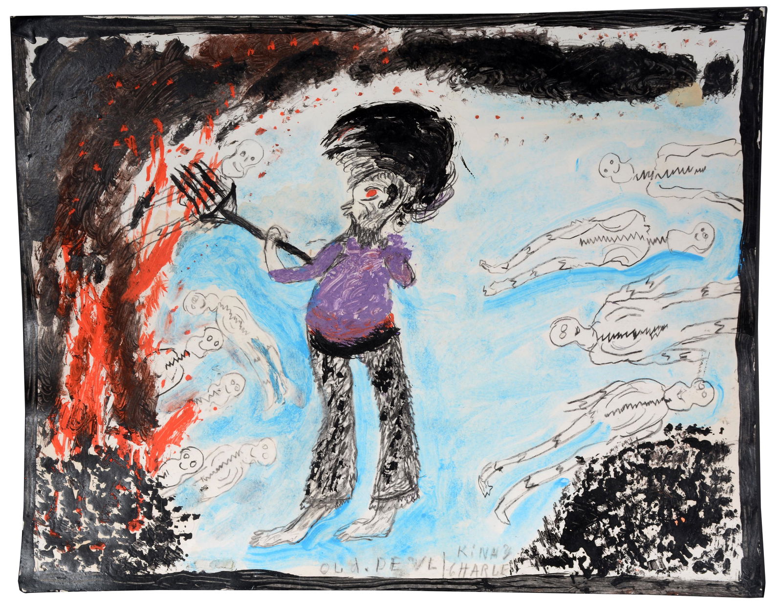 Charley Kinney. Old Devil and Hog. (1 of 5)