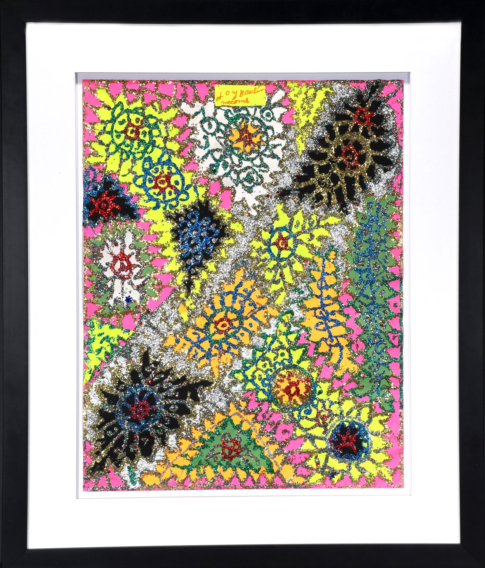 Loy 'Rhinestone Cowboy' Bowlin. Abstract. (1 of 3)