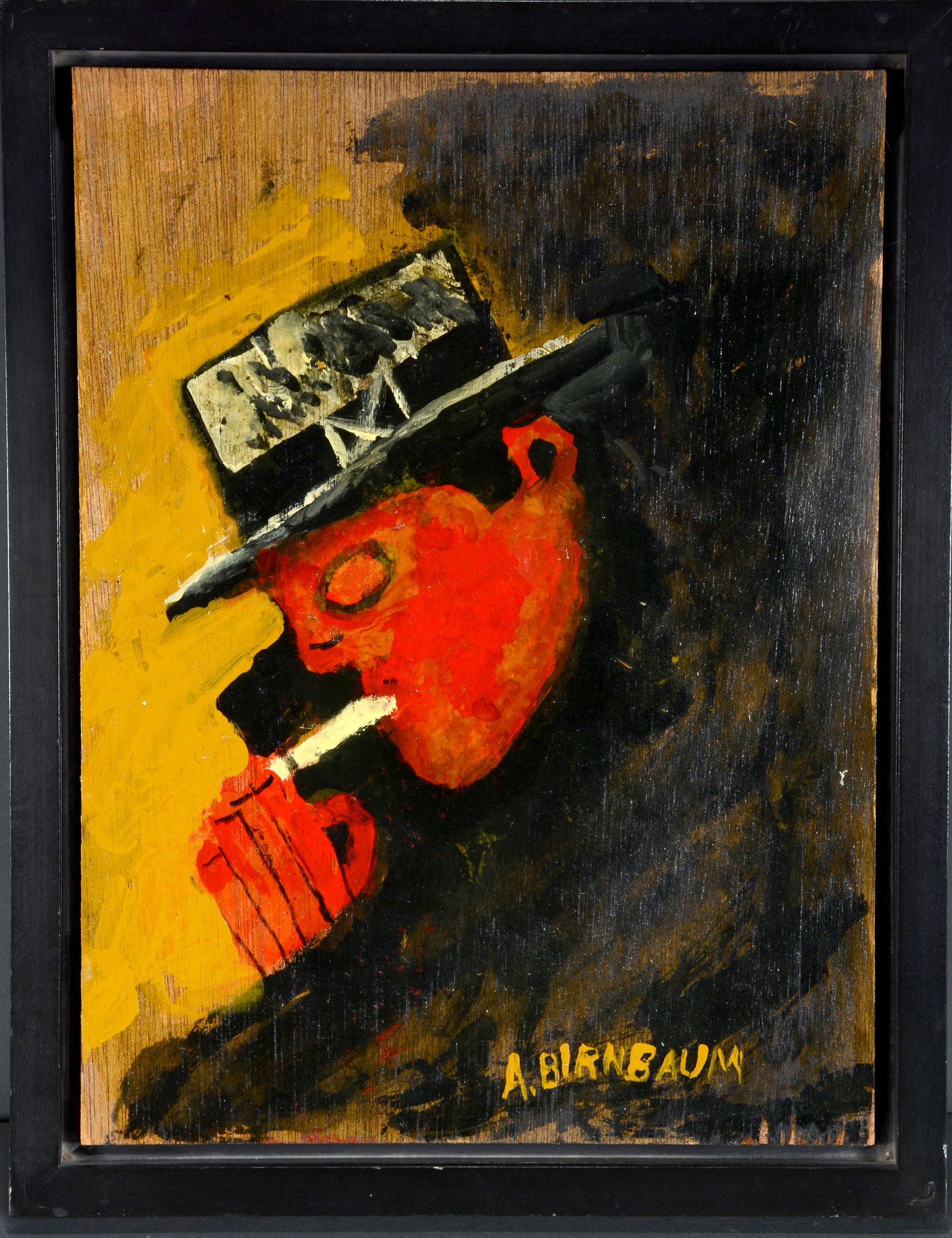 Aaron Birnbaum. Self-Portrait. (1 of 4)