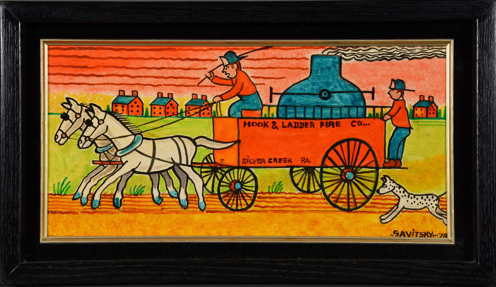 Jack Savitsky. Hook and Ladder Fire Co. (1 of 2)