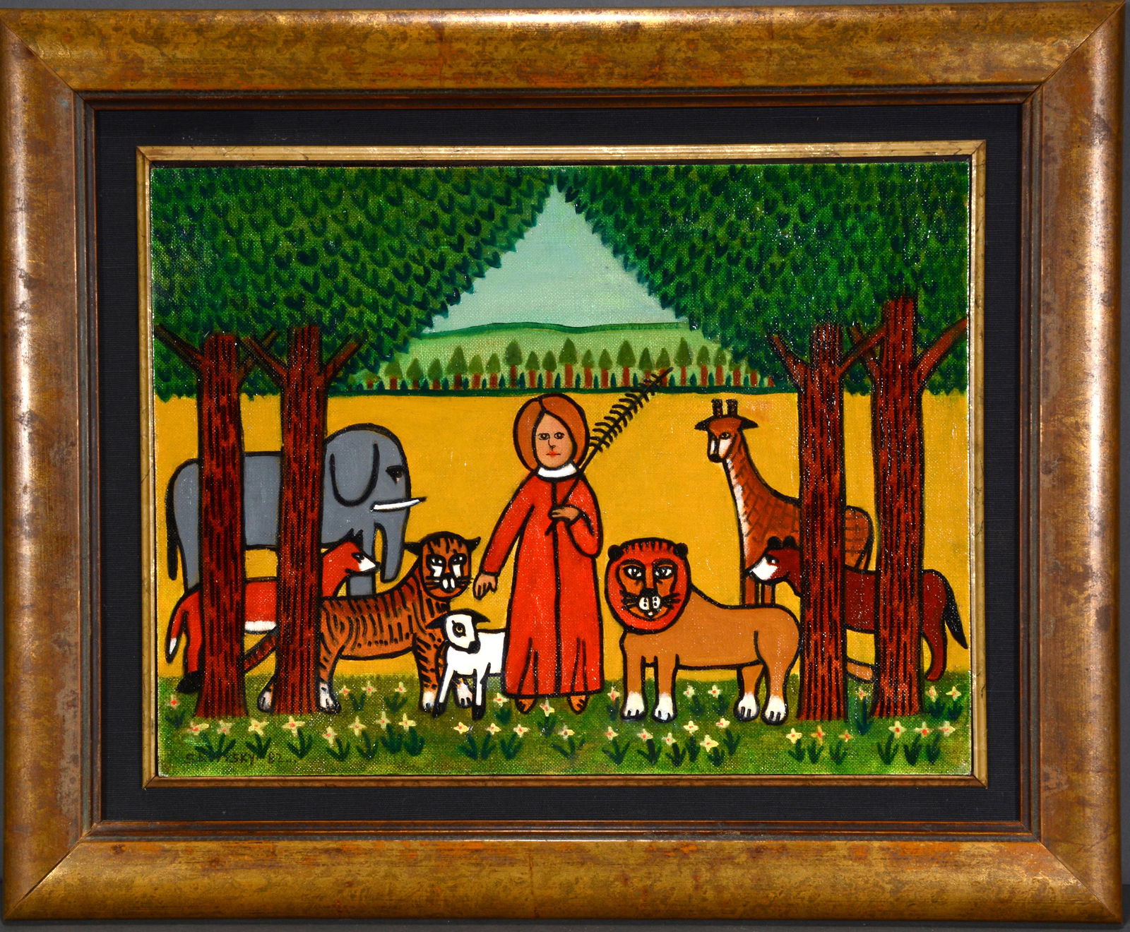 Jack Savitsky. Peaceable Kingdom. (1 of 4)