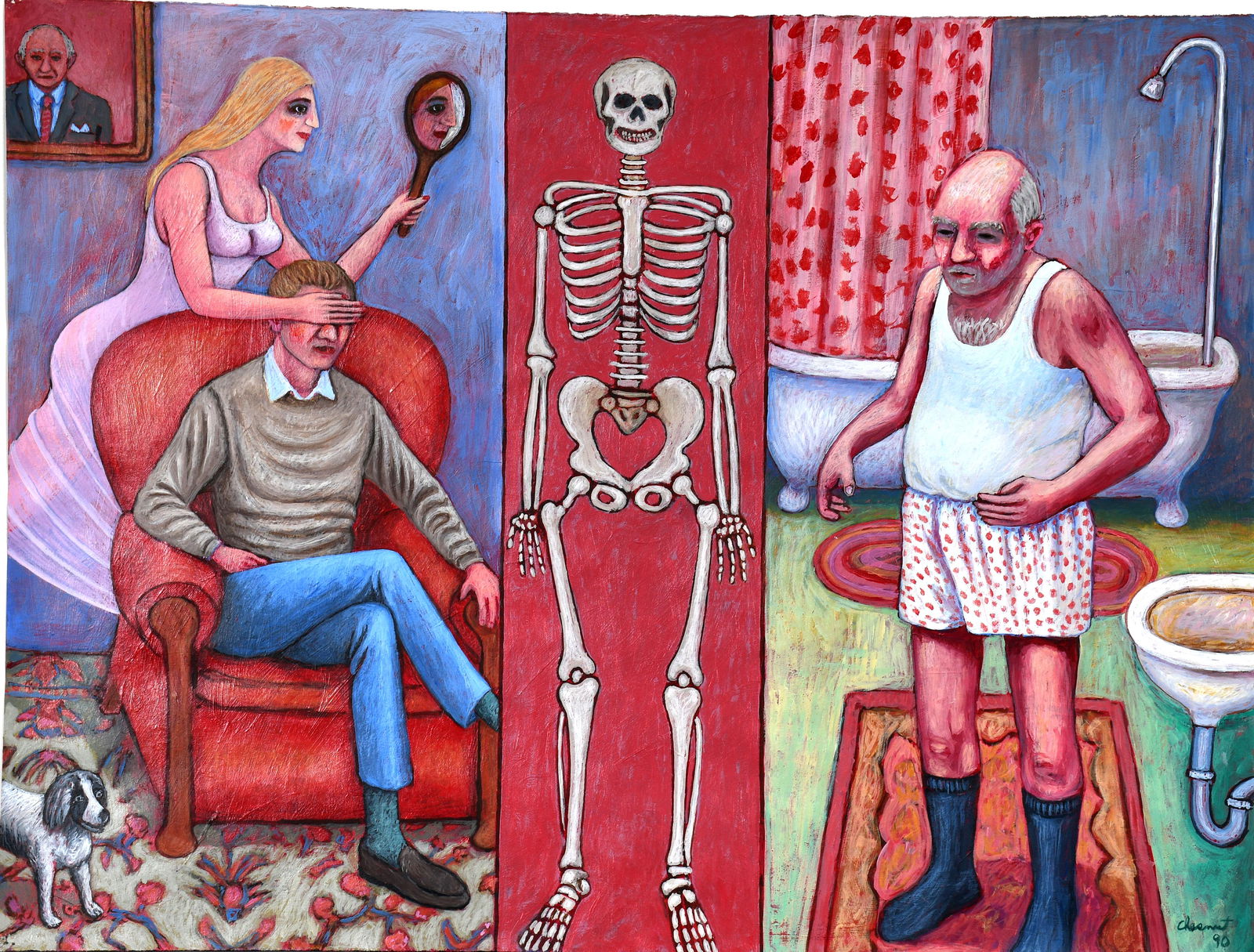 Glen Chesnut. Triptych. Three Stages of Life. (1 of 6)