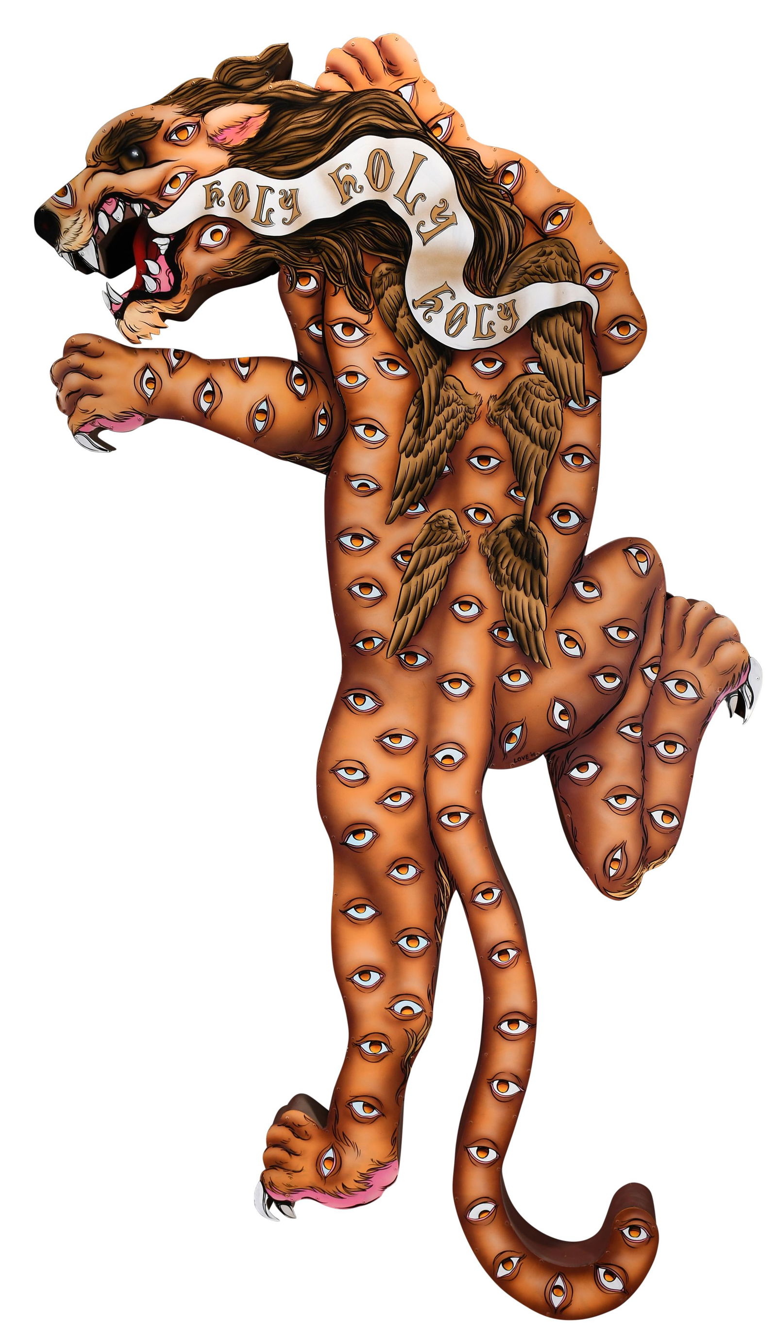 Giant Tattoo Flash Shop Sign. Holy Holy Holy. (1 of 12)