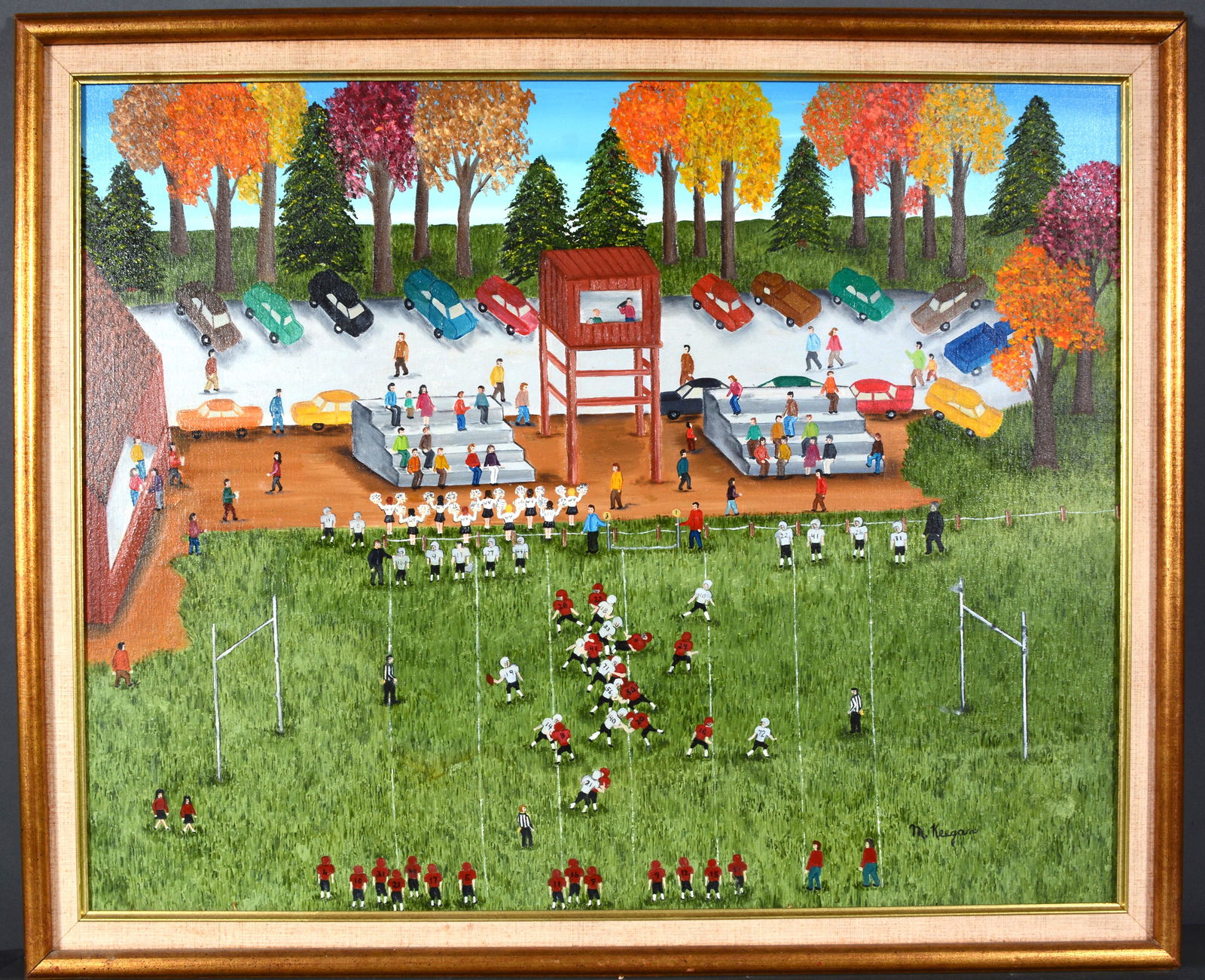 Marie Keegan. Football Game. (1 of 6)