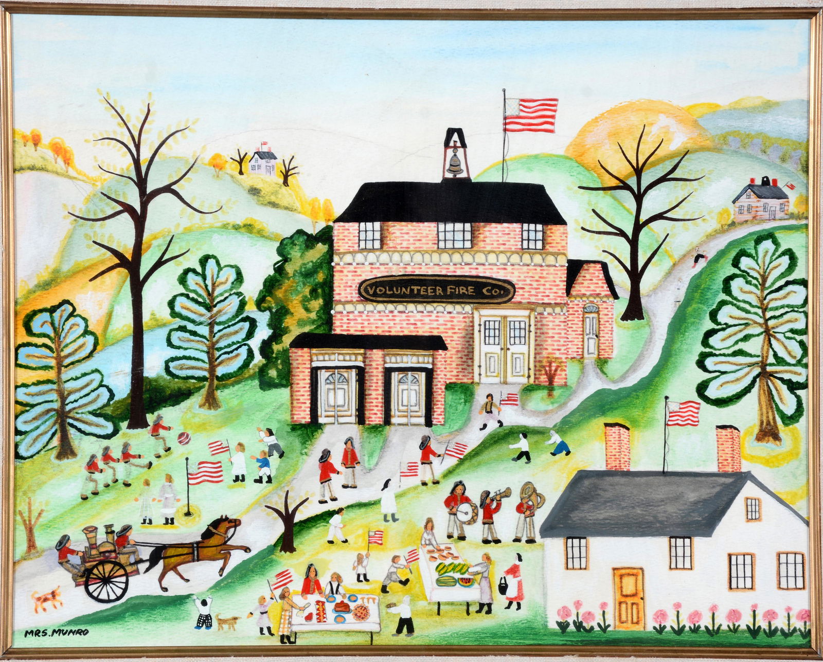 Janet Munro. Picnic At Volunteer Fire Co. (1 of 6)