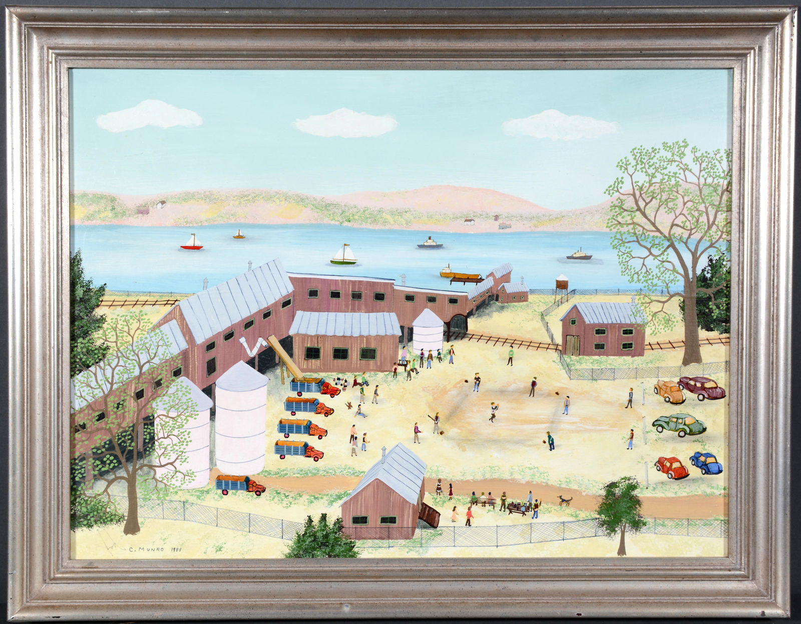 Charles Munro. Lunchtime Baseball. (1 of 6)