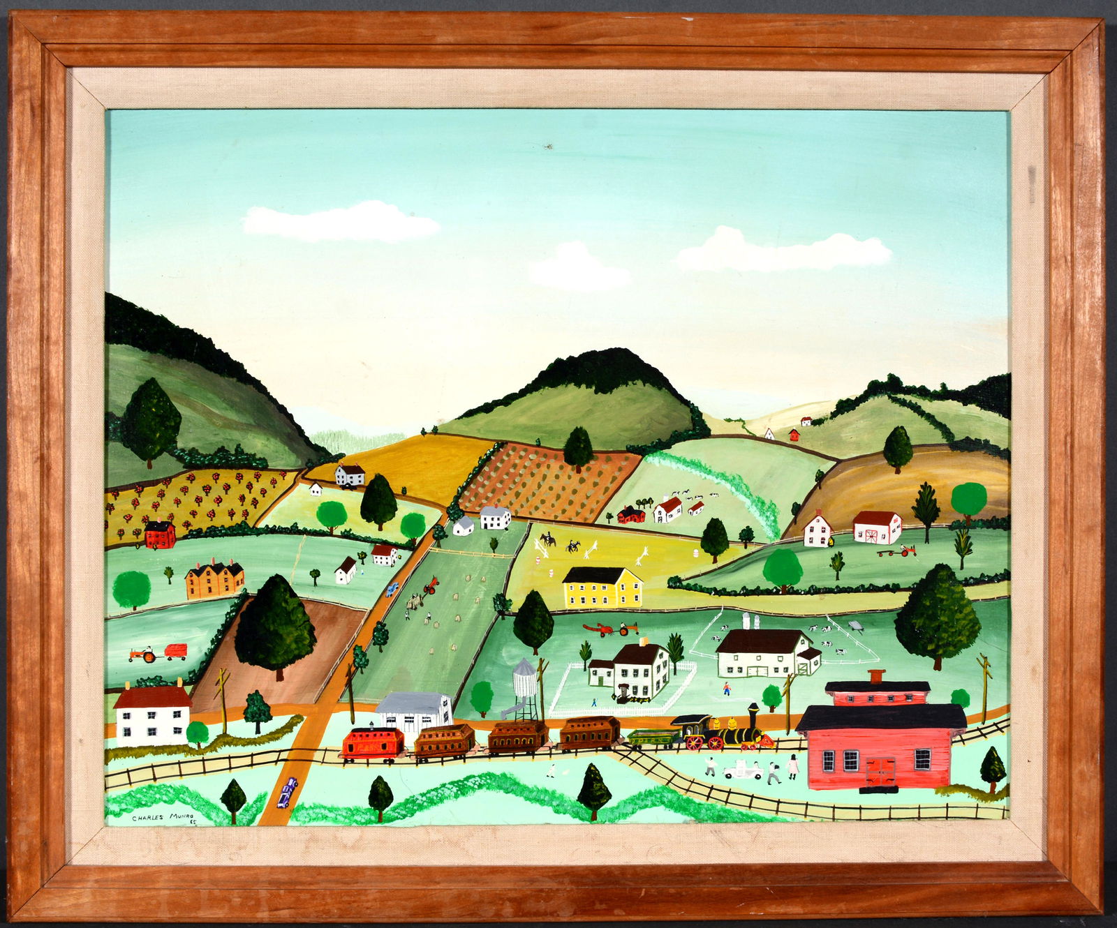 Charles Munro. Hanford Mills Depot. (1 of 5)