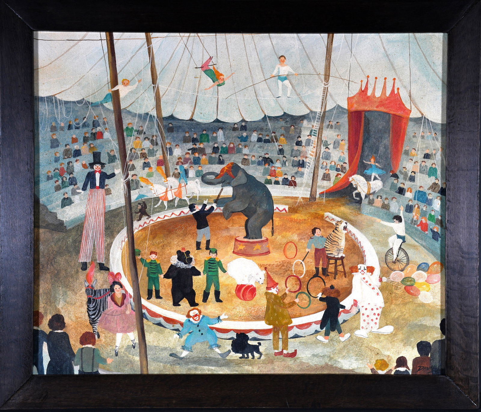 Jeanne M. Davies. Circus Memories. (1 of 6)