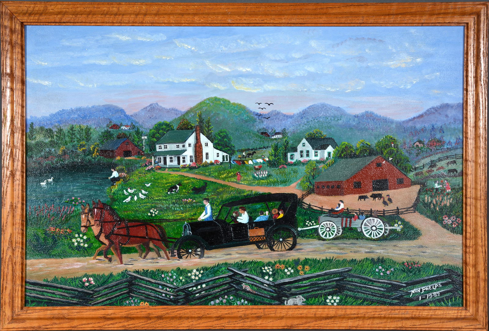 Nan Phelps. Before Paved Highways. (1 of 7)