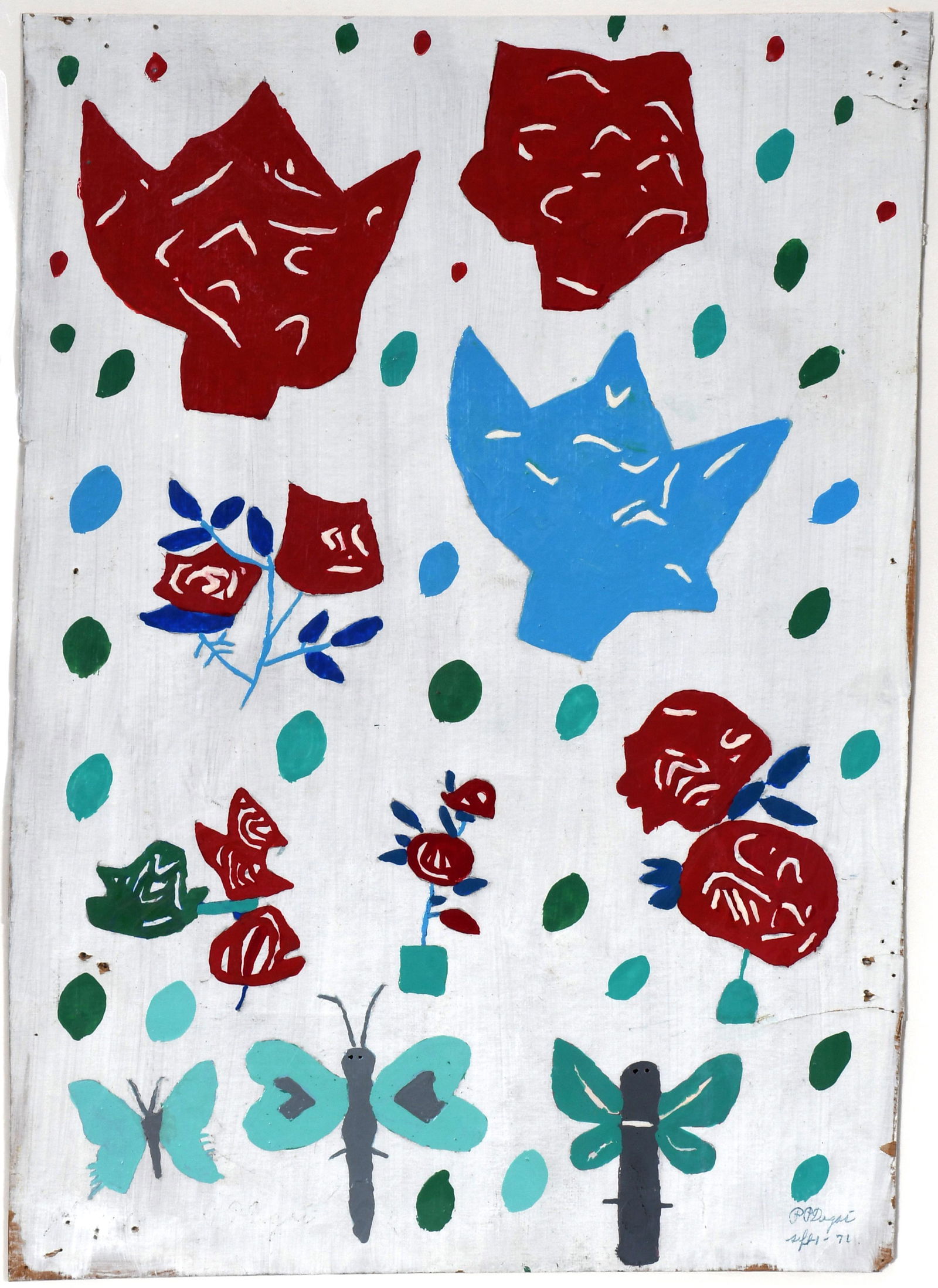 Uncle Pete Drgac. Flowers and Butterflies. (1 of 5)