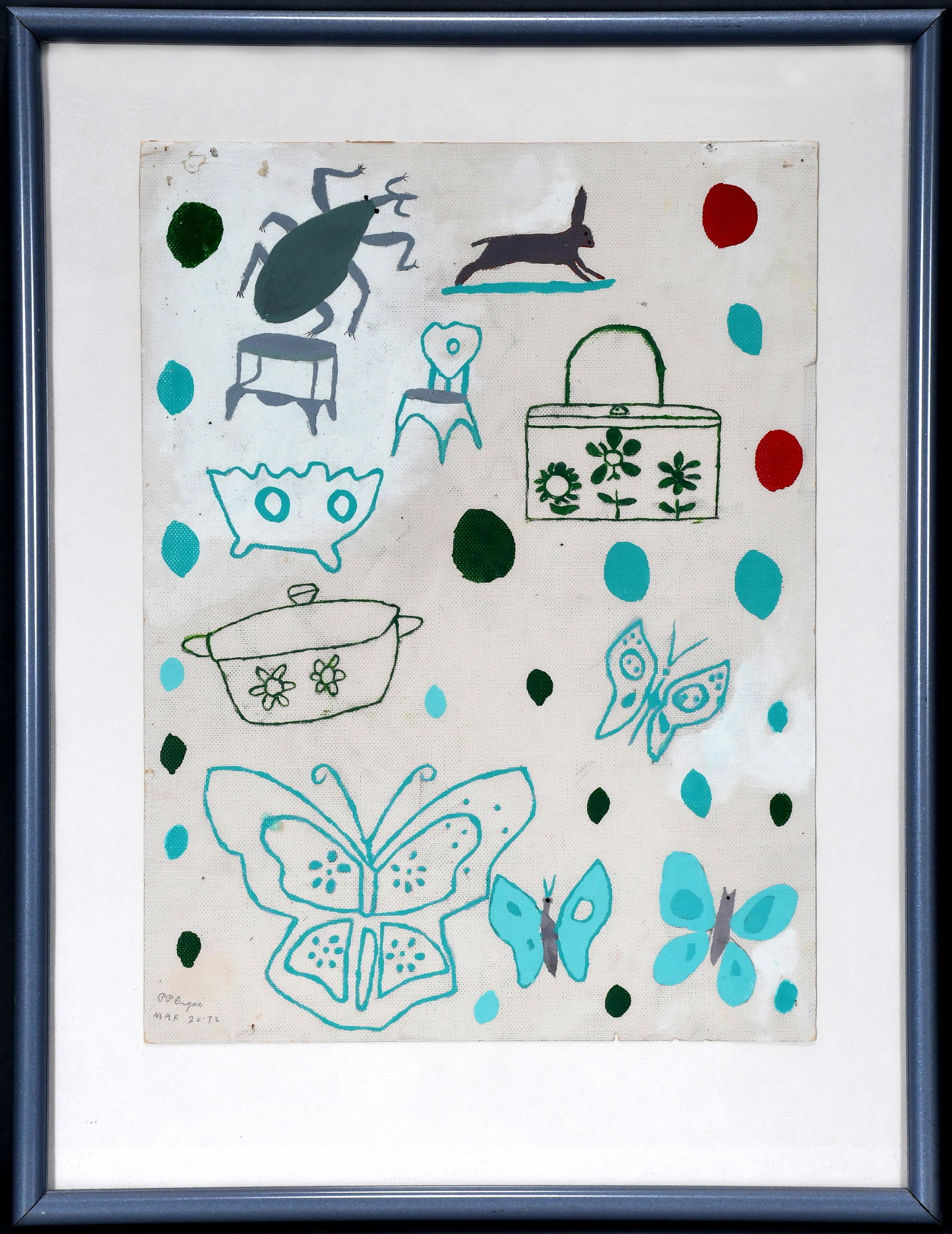 Uncle Pete Drgac. Butterflies, Bug and Bunny. (1 of 4)