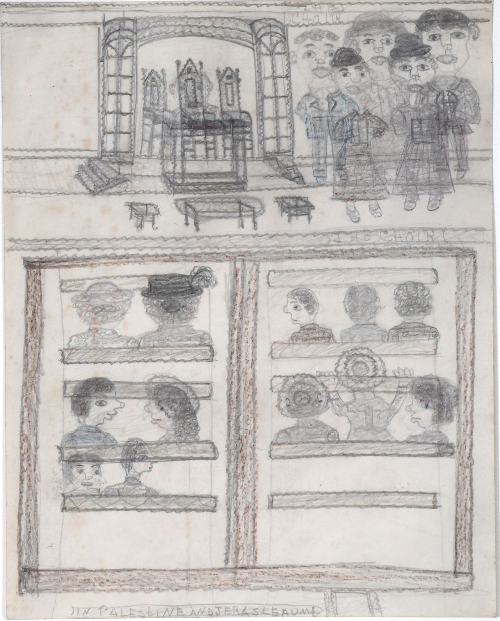 Pearl Blauvelt. In Palestine and Jersleaume (sic.) (1 of 5)