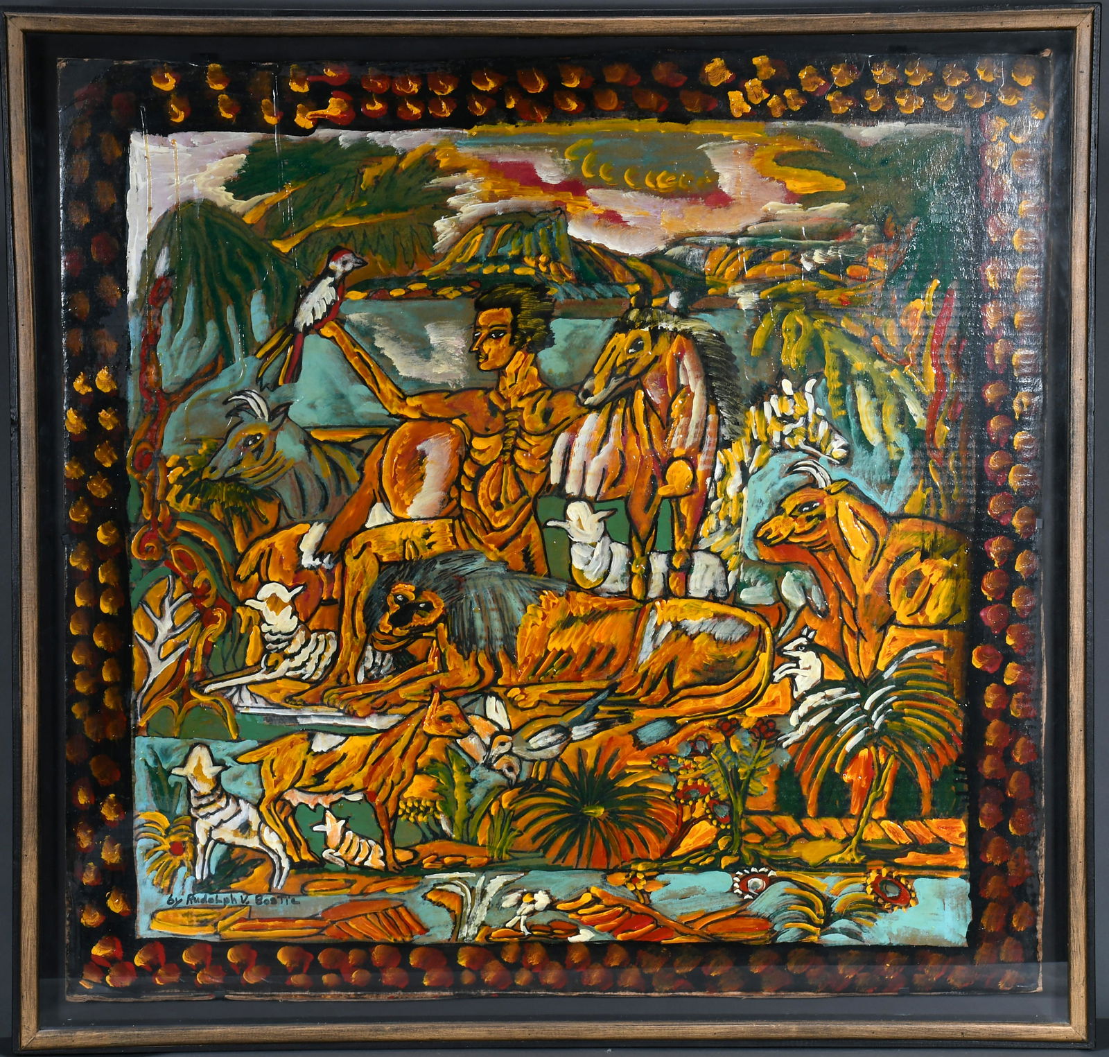 Rudy Bostic. Peaceable Kingdom. (1 of 4)