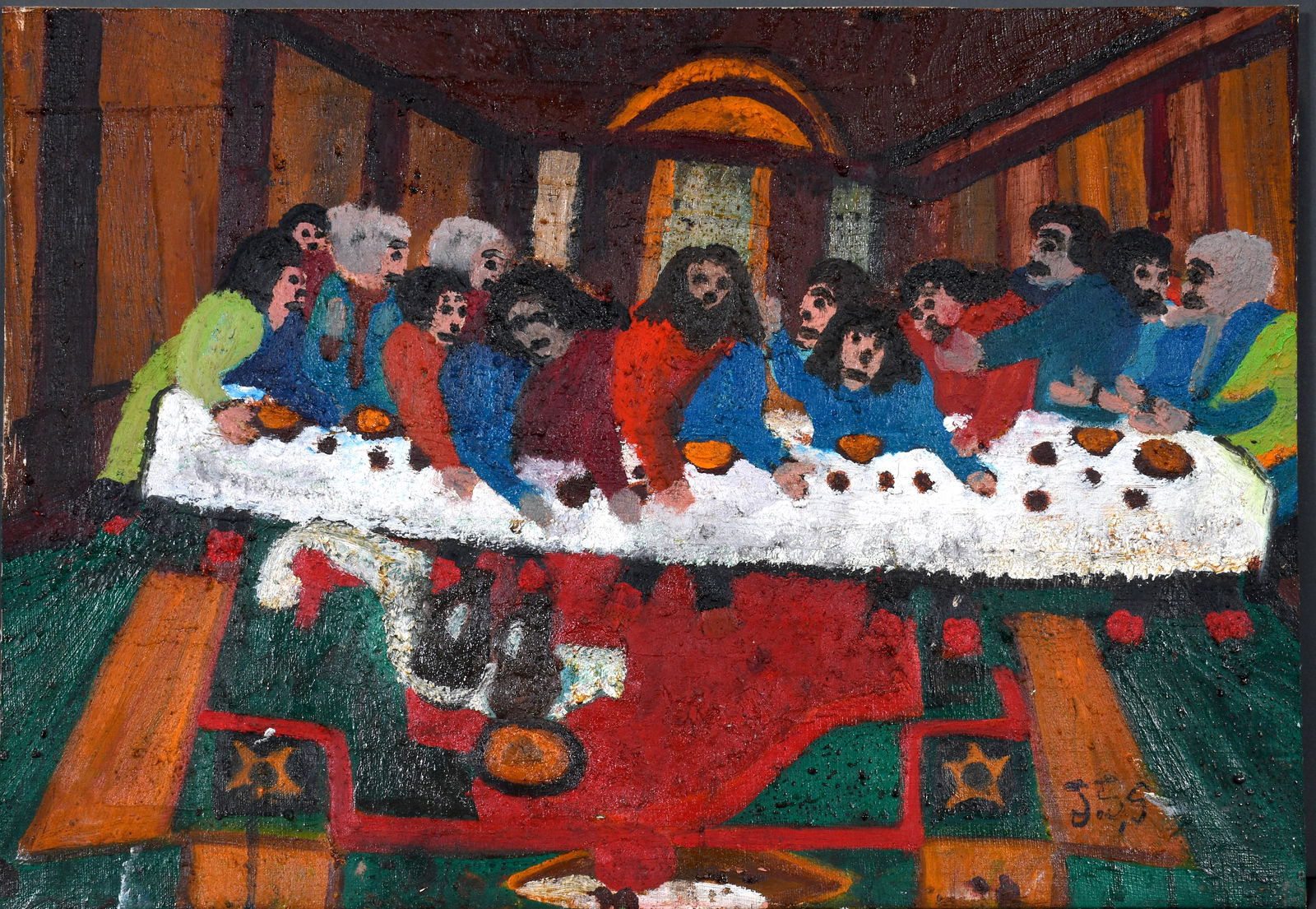 Rev. Johnnie Swearingen. The Last Supper. (1 of 6)