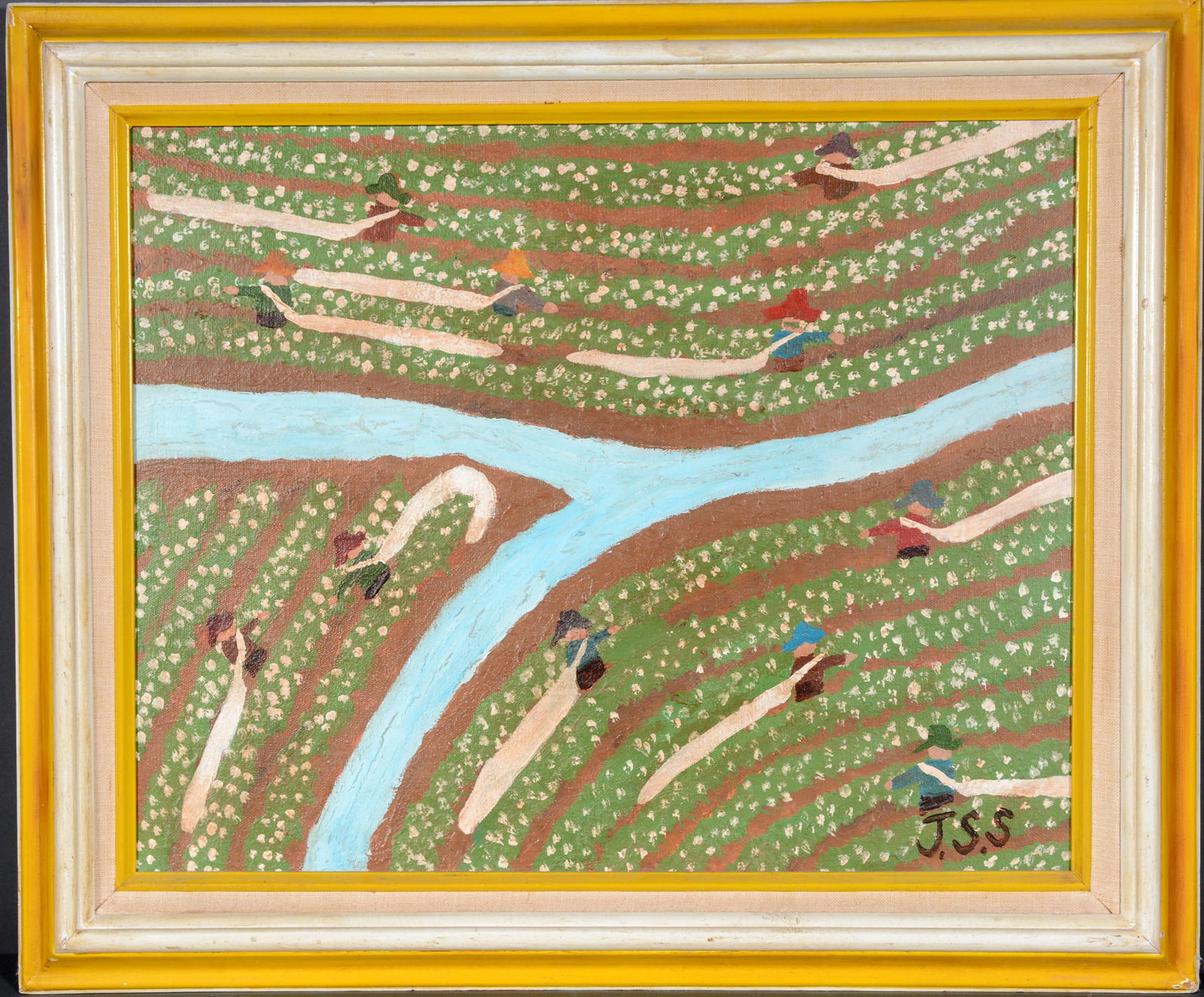 Rev. Johnnie Swearingen. Cotton Picking. (1 of 4)