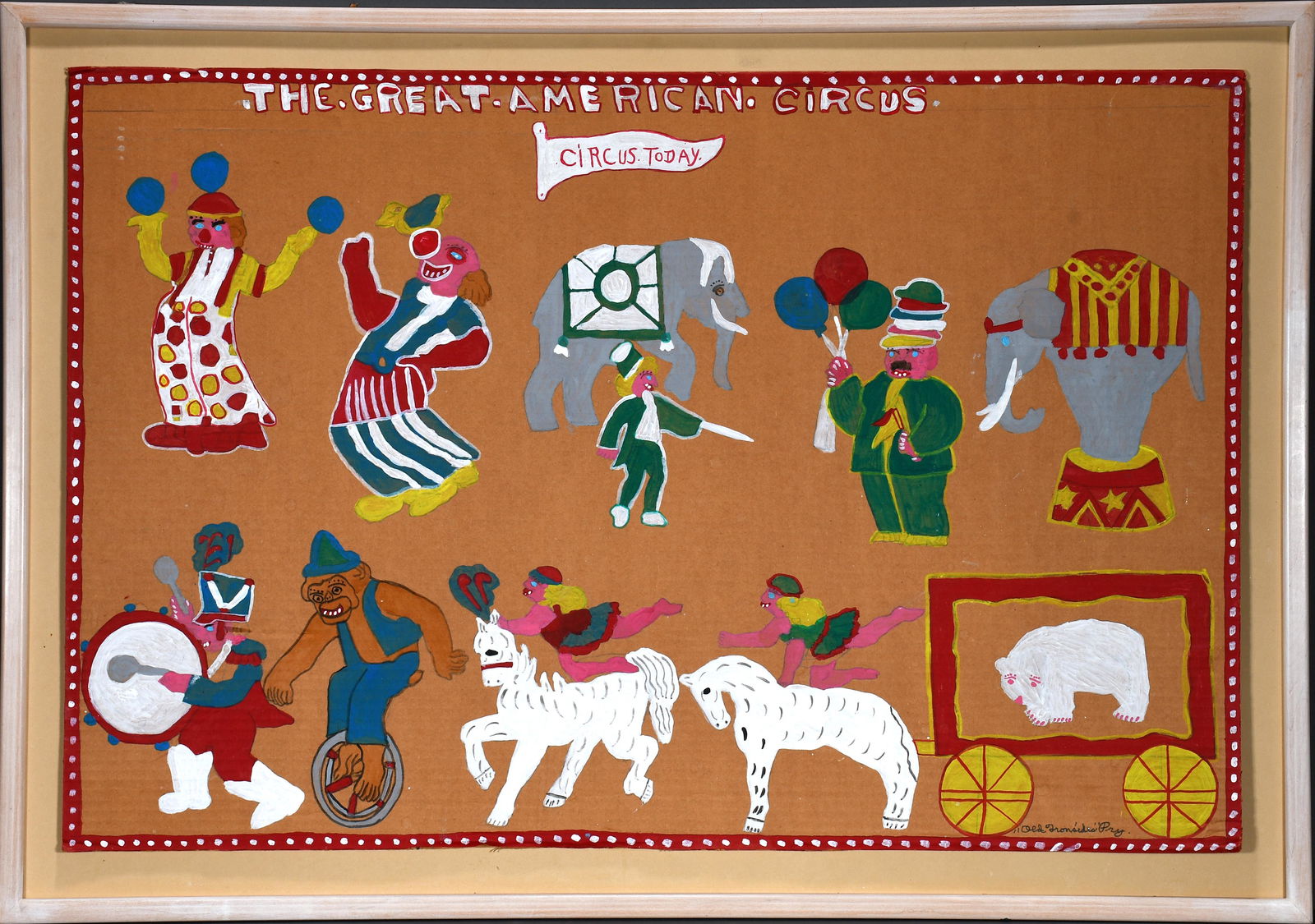 Old Ironsides Pry. The Great American Circus. (1 of 6)