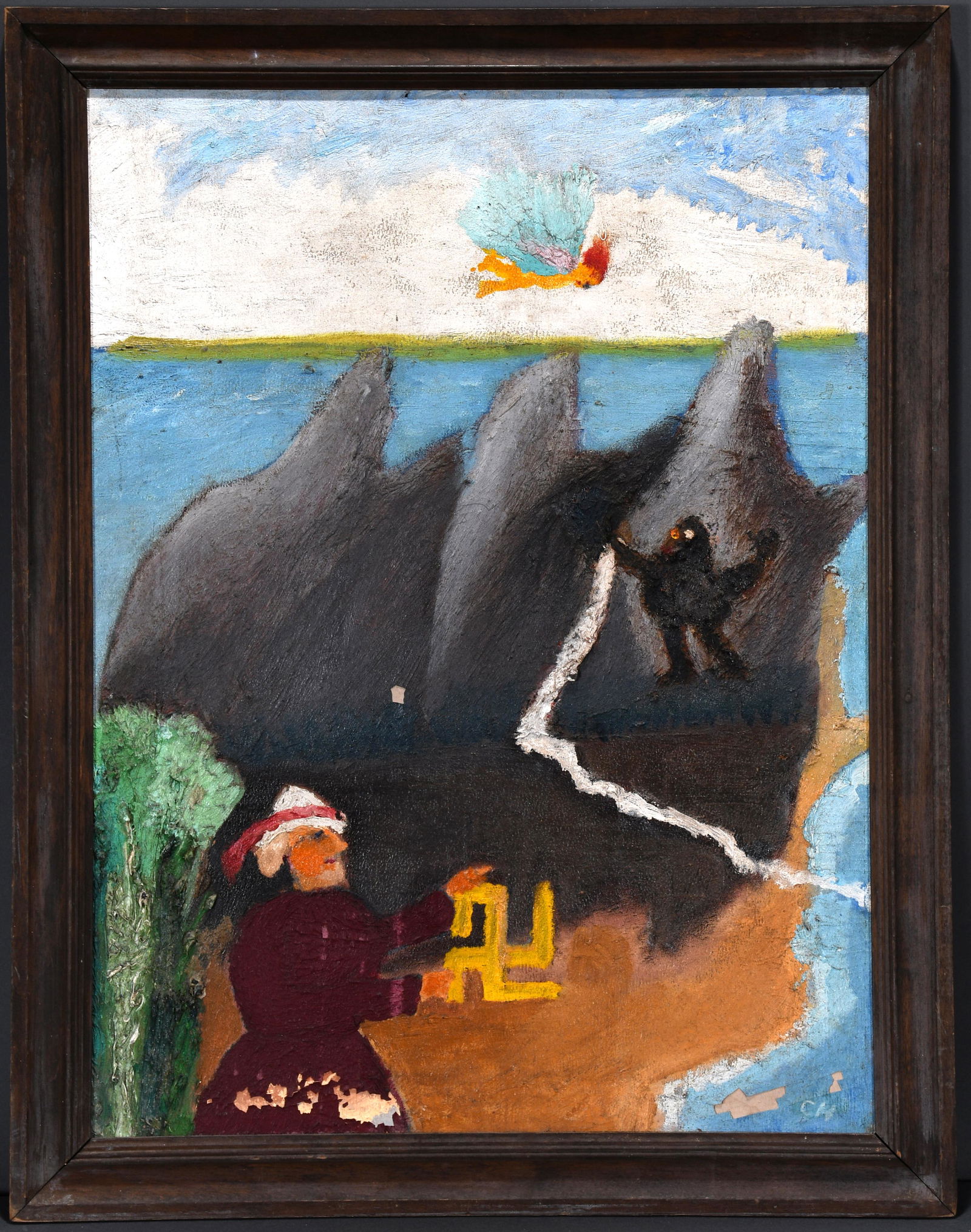 Charles Hutson. Prospero, Ariel and Caliban. (1 of 10)