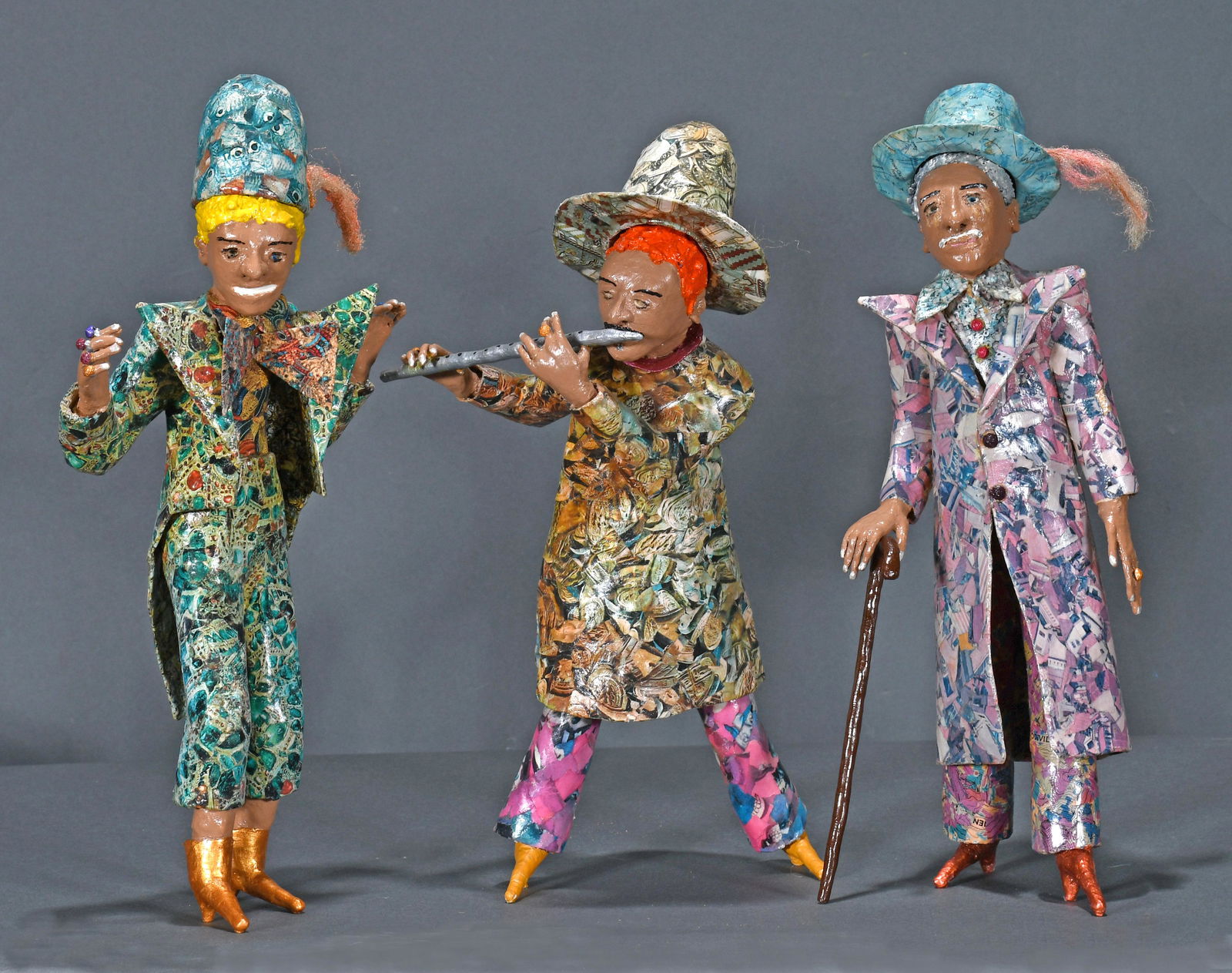 Patrick Davis. Three Figures. (1 of 6)