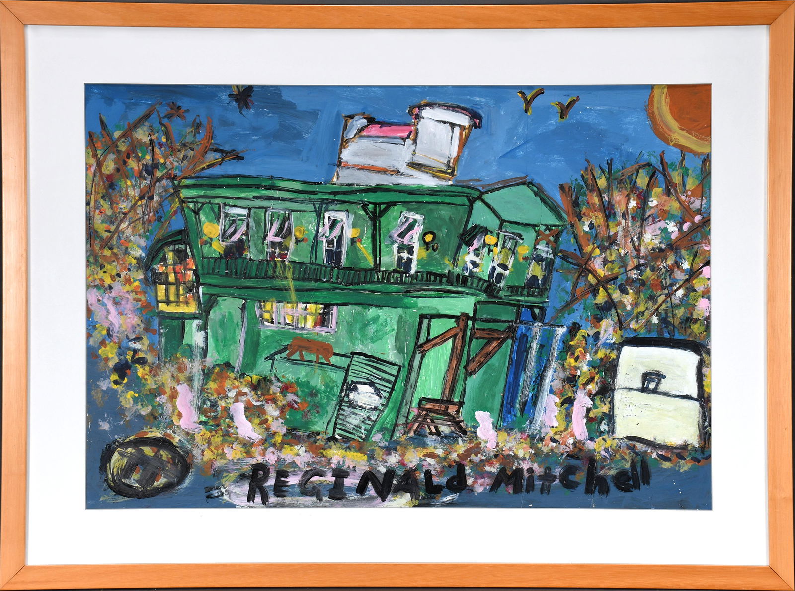 Reginald Mitchell. Green House of Envy. (1 of 2)