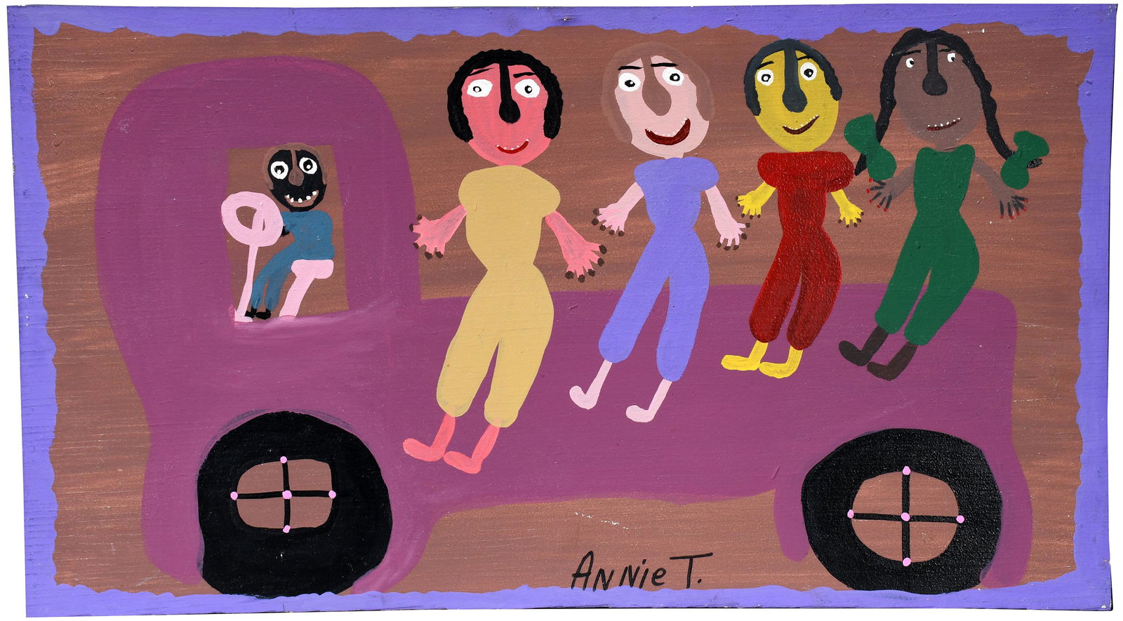 Annie Tolliver. My Family Riding In A Truck. (1 of 5)