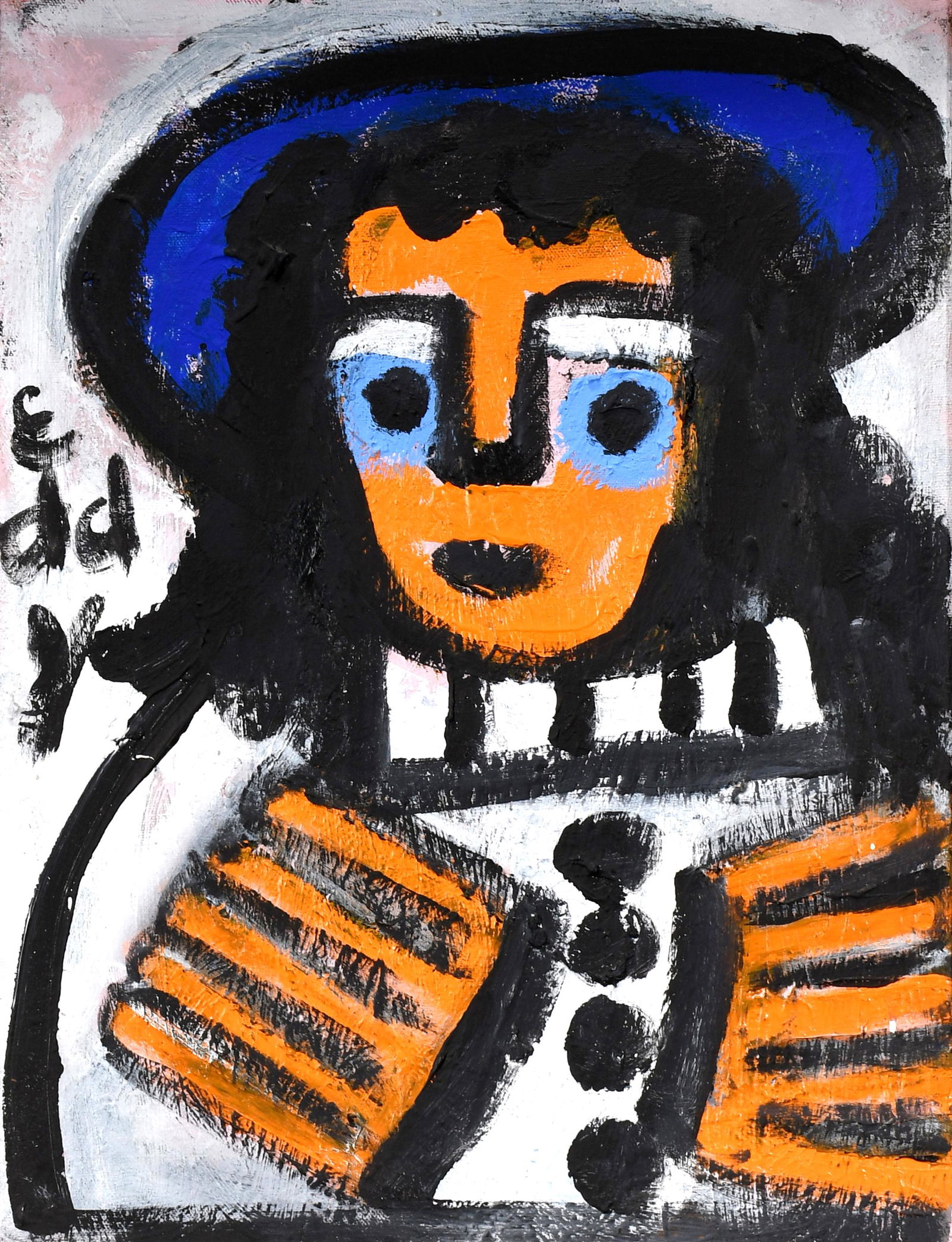 Mr. Eddy Mumma. Portrait with Blue Halo. (1 of 4)