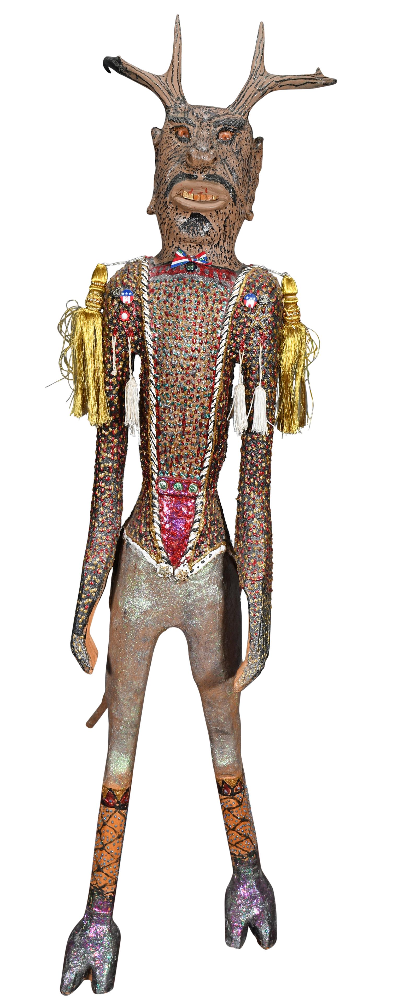 O.L. Samuels. Horned Fantasy Military Man. (1 of 5)