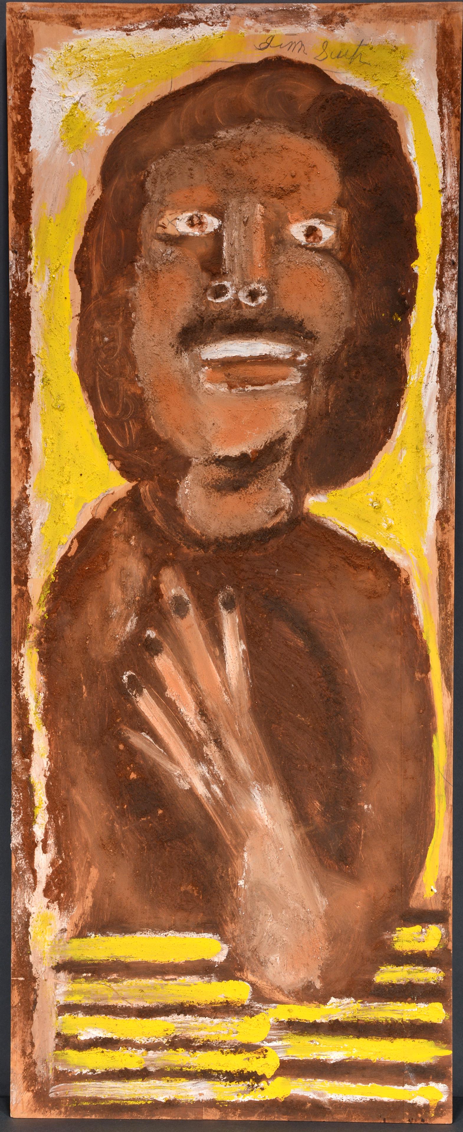 Jimmy Lee Sudduth. Portrait. (1 of 2)