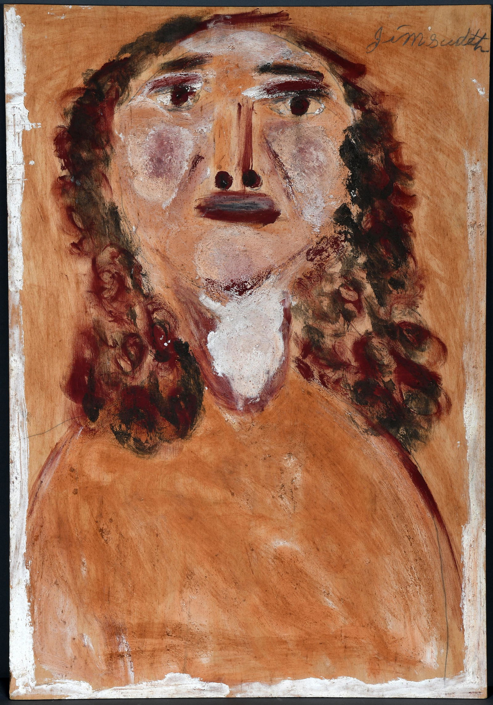 Jimmy Lee Sudduth. Portrait of A Woman. (1 of 2)