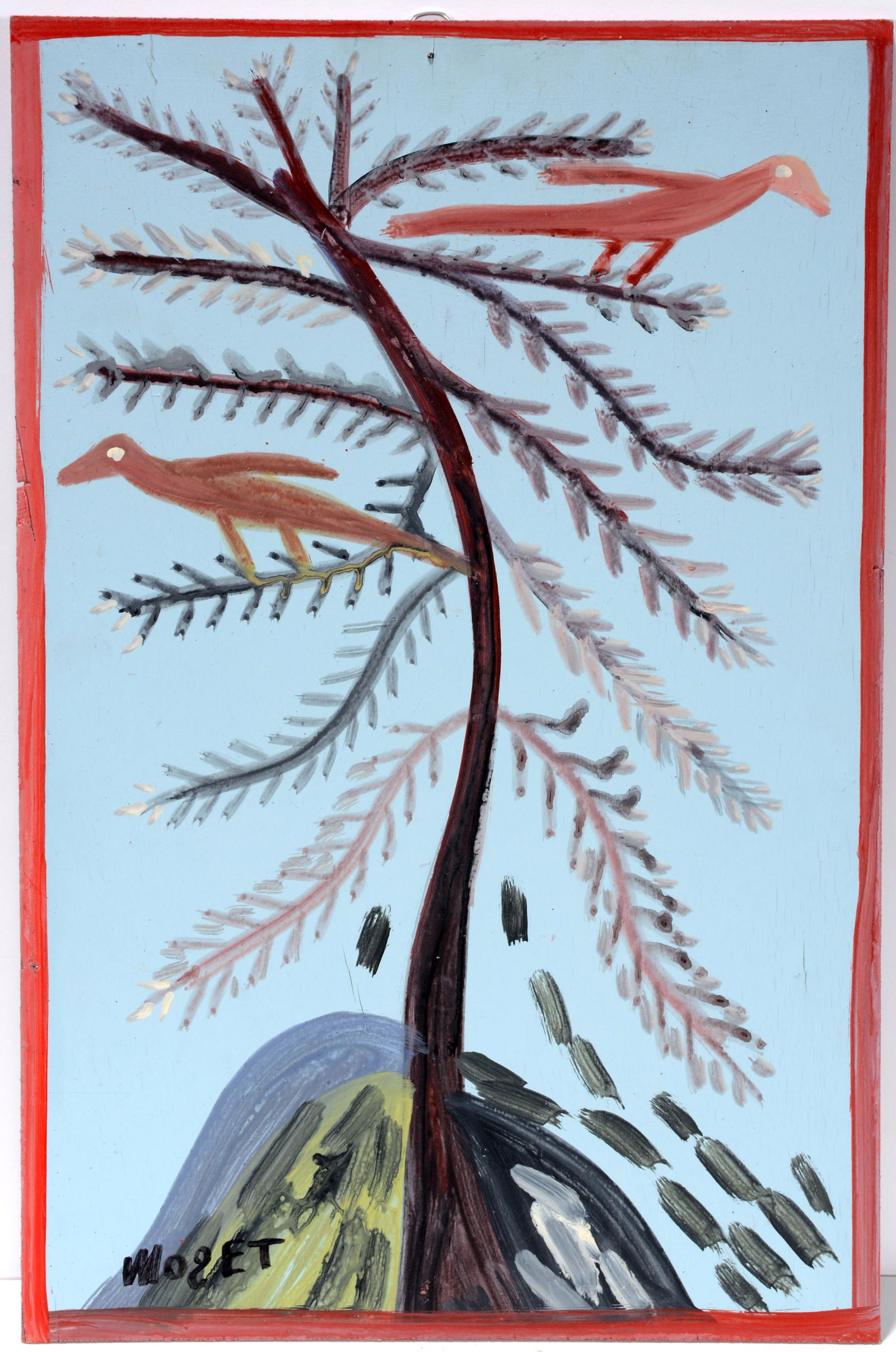 Mose Tolliver. Tree With Birds. (1 of 1)