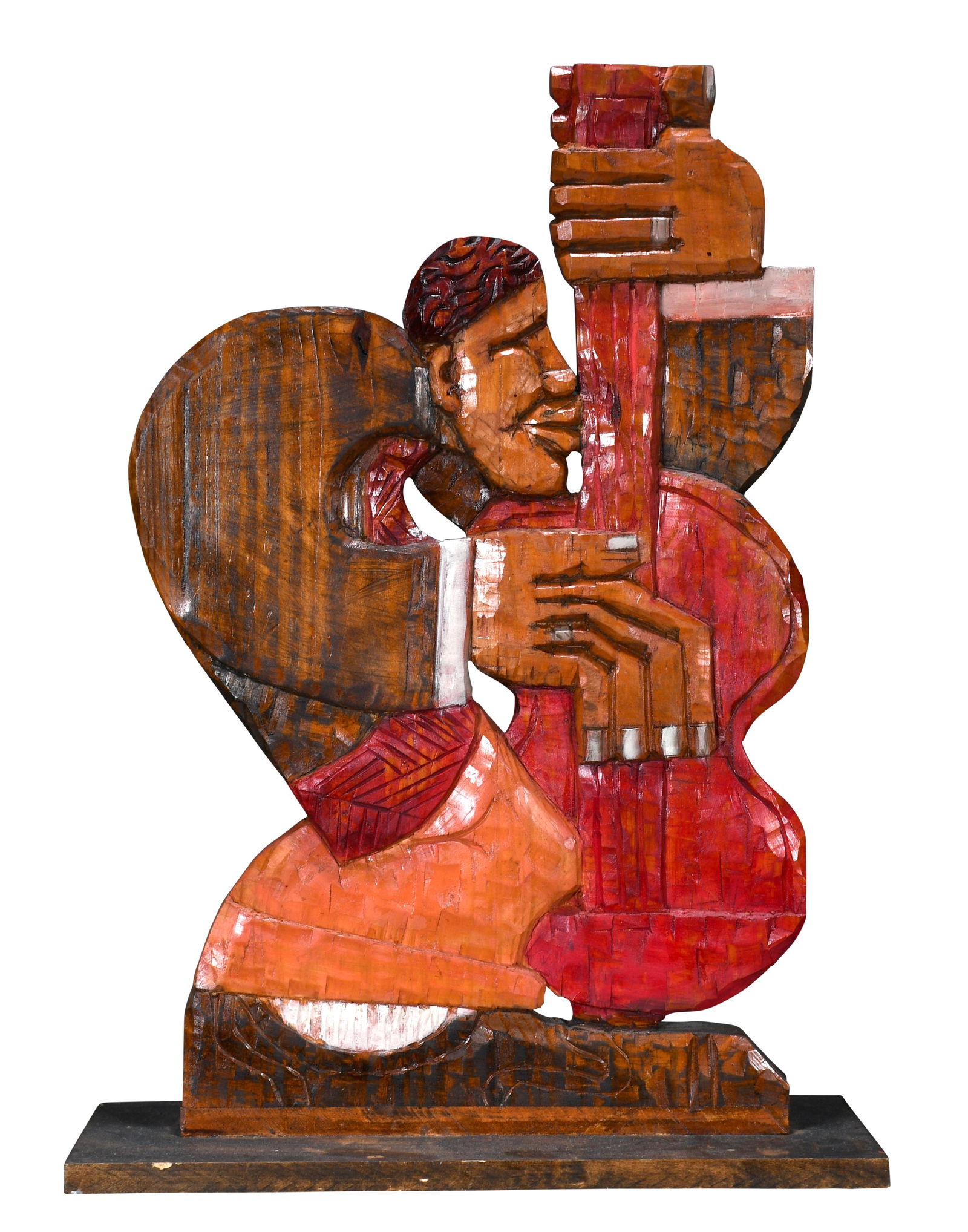 LeVon Williams. Double-Sided Bass Player (1 of 5)