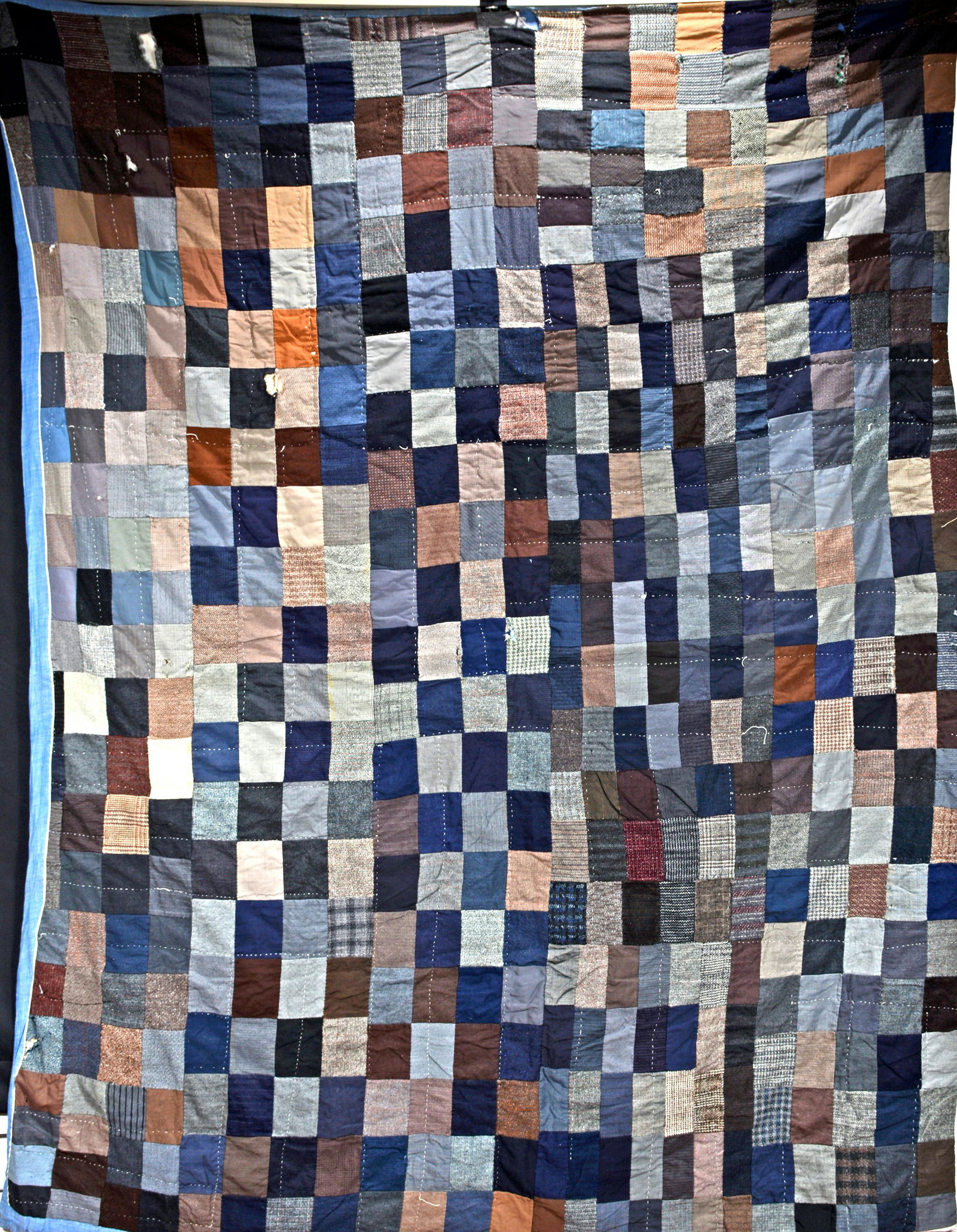 African American Wool Block Quilt. (1 of 3)