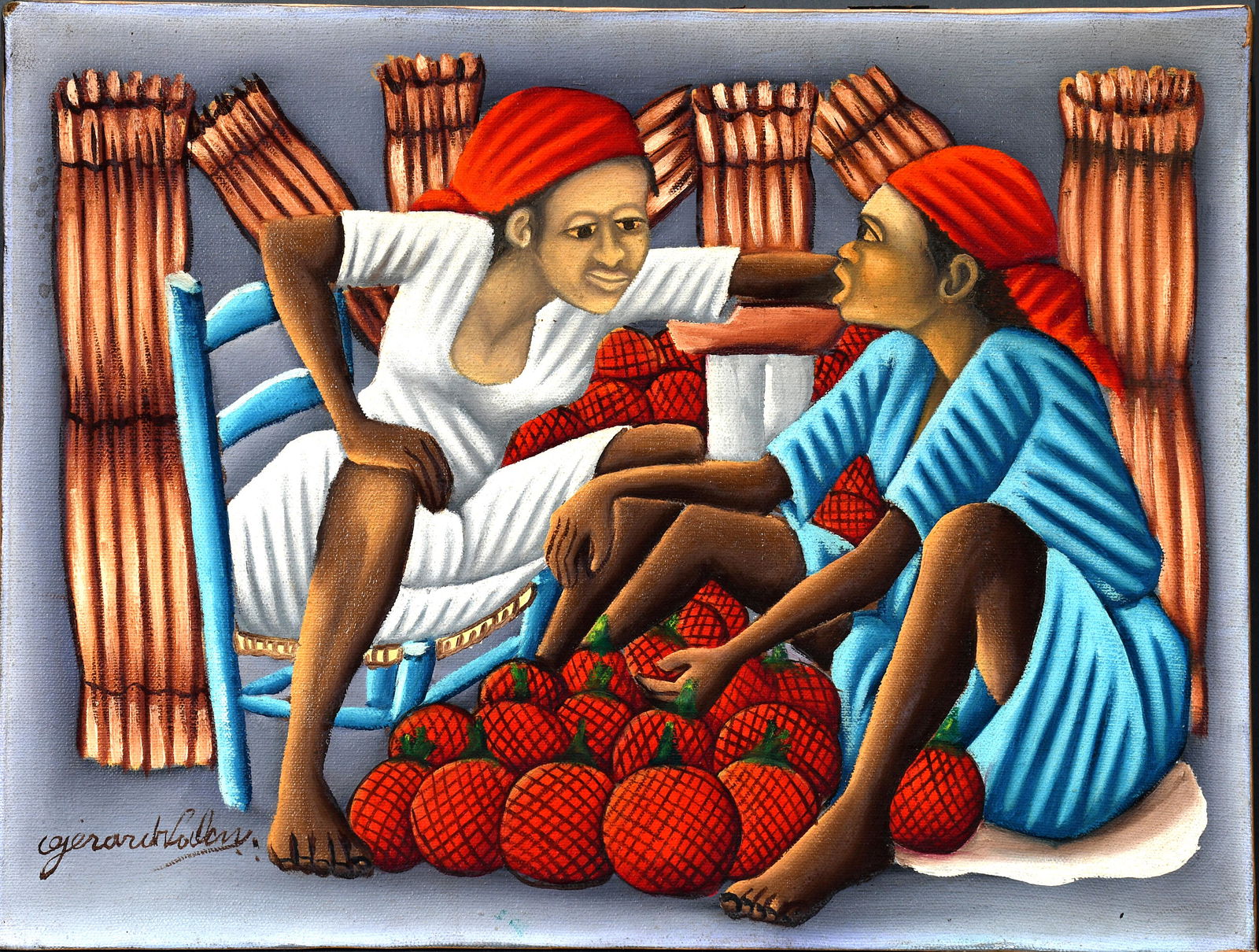 Gerard Valcin. Tripotage o Las Vendedores. (1 of 4)