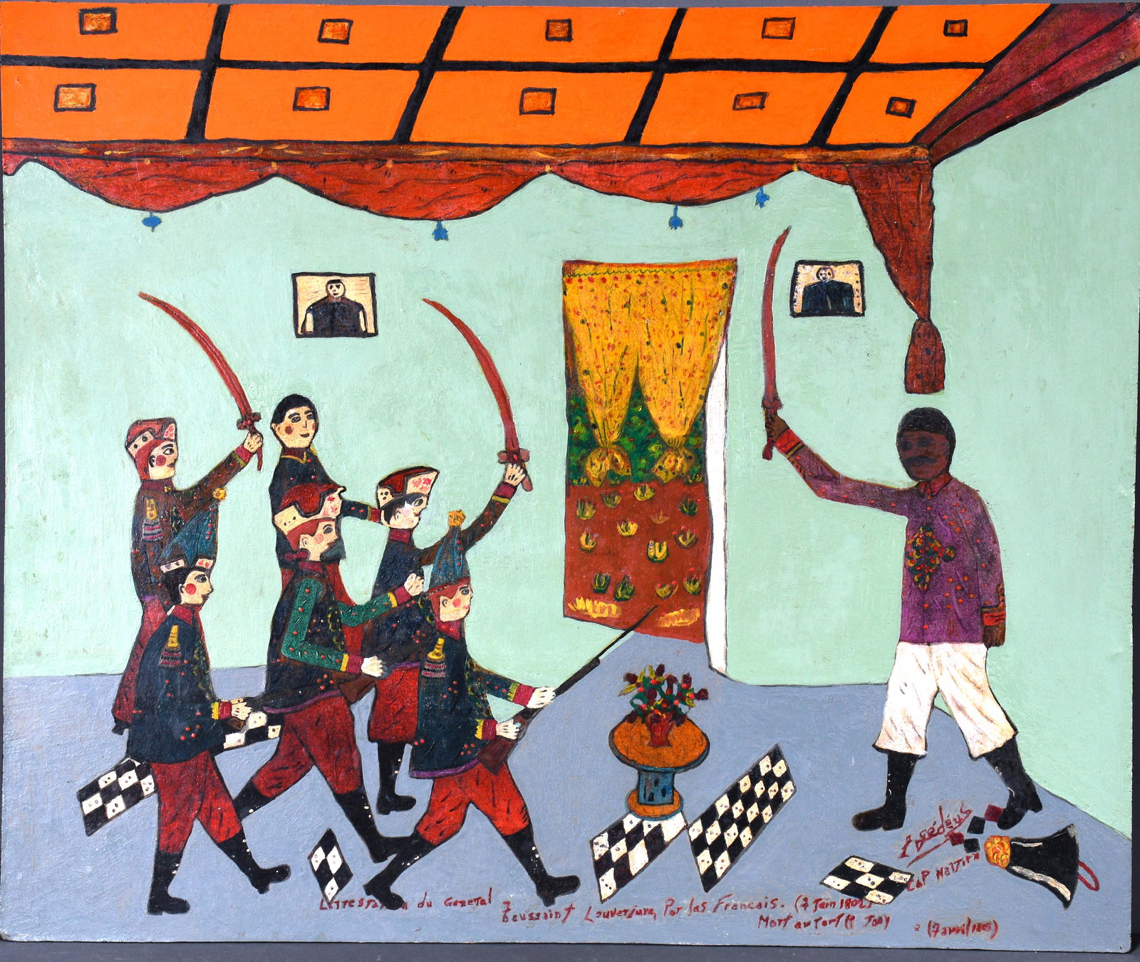 Louis Gedeus. La Detencion del General Toussaint Louverture. (1 of 6)