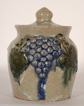Arie Meaders. Grape Cluster Bean Pot.