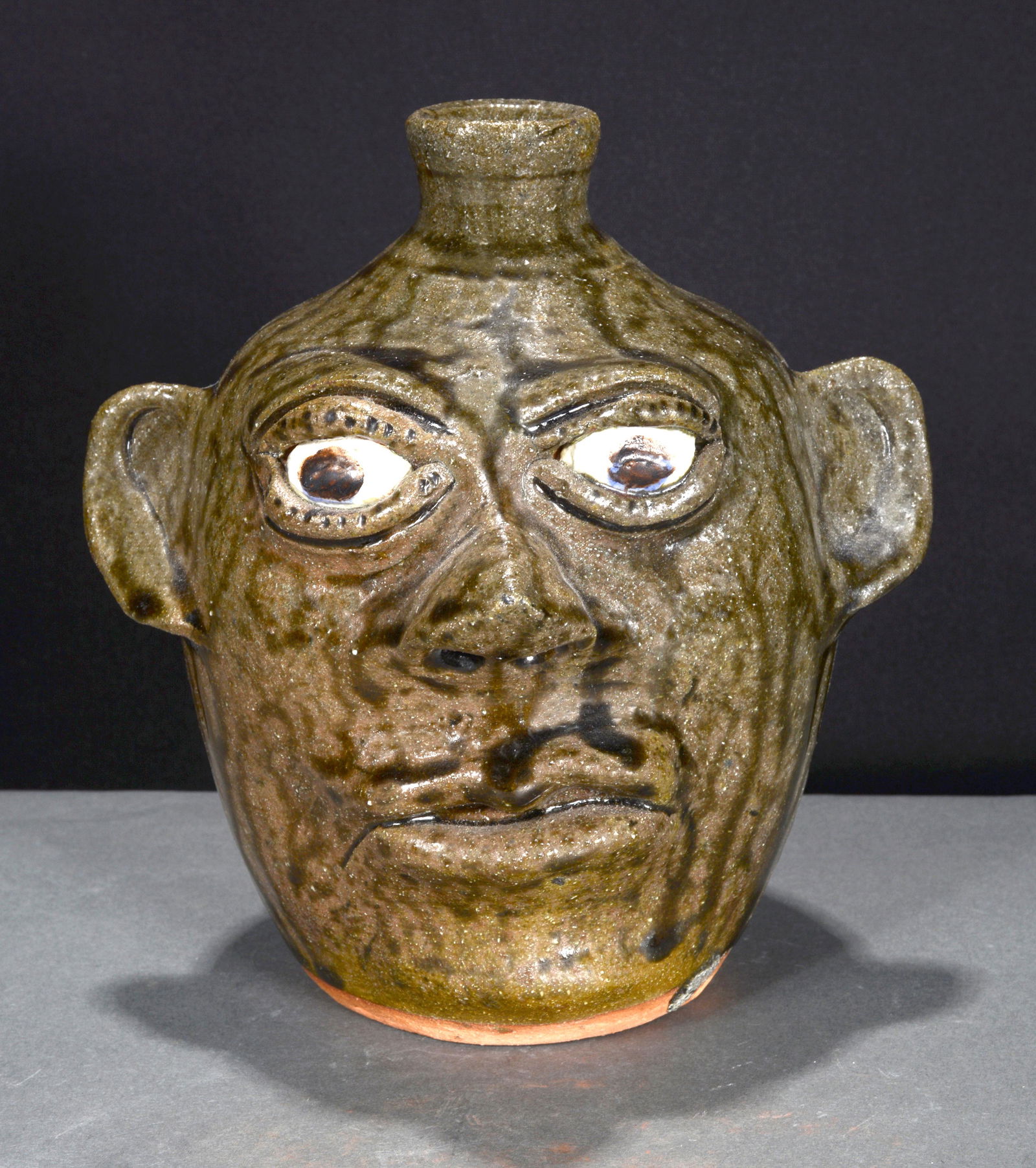 Cleater Meaders. Medium Size Face Jug. (1 of 3)