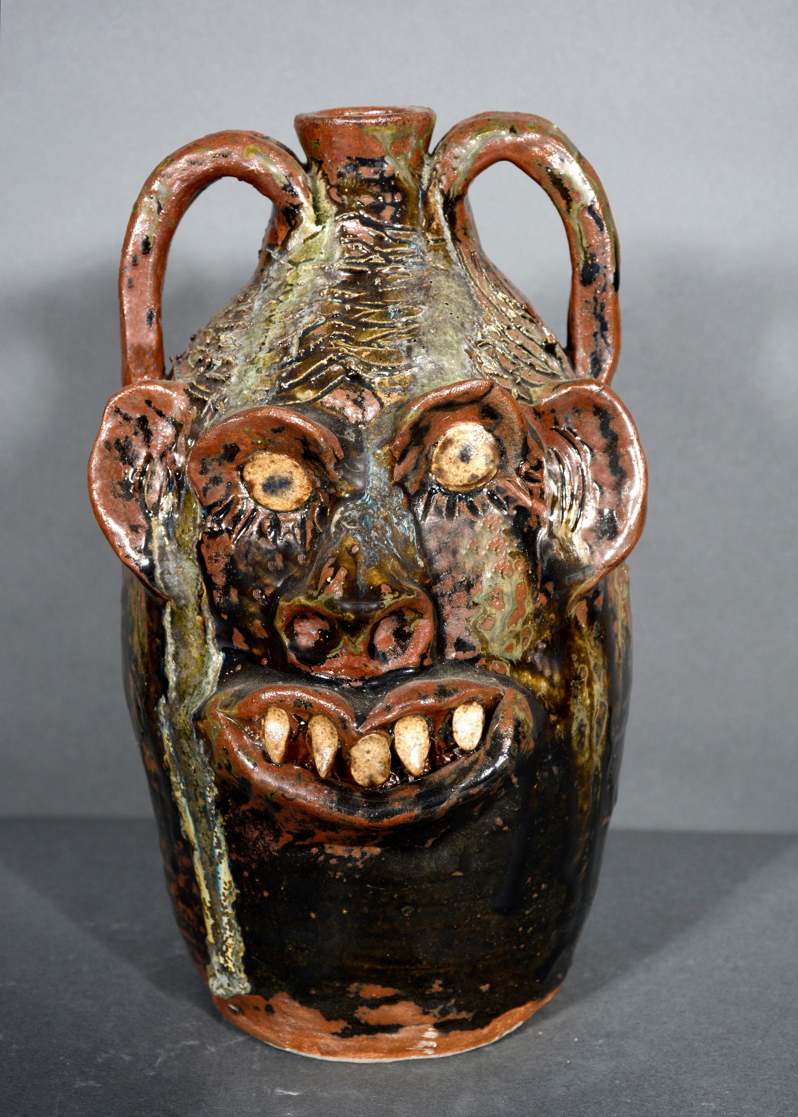 Marie Rogers. His & Her Double Face Jug. (1 of 3)