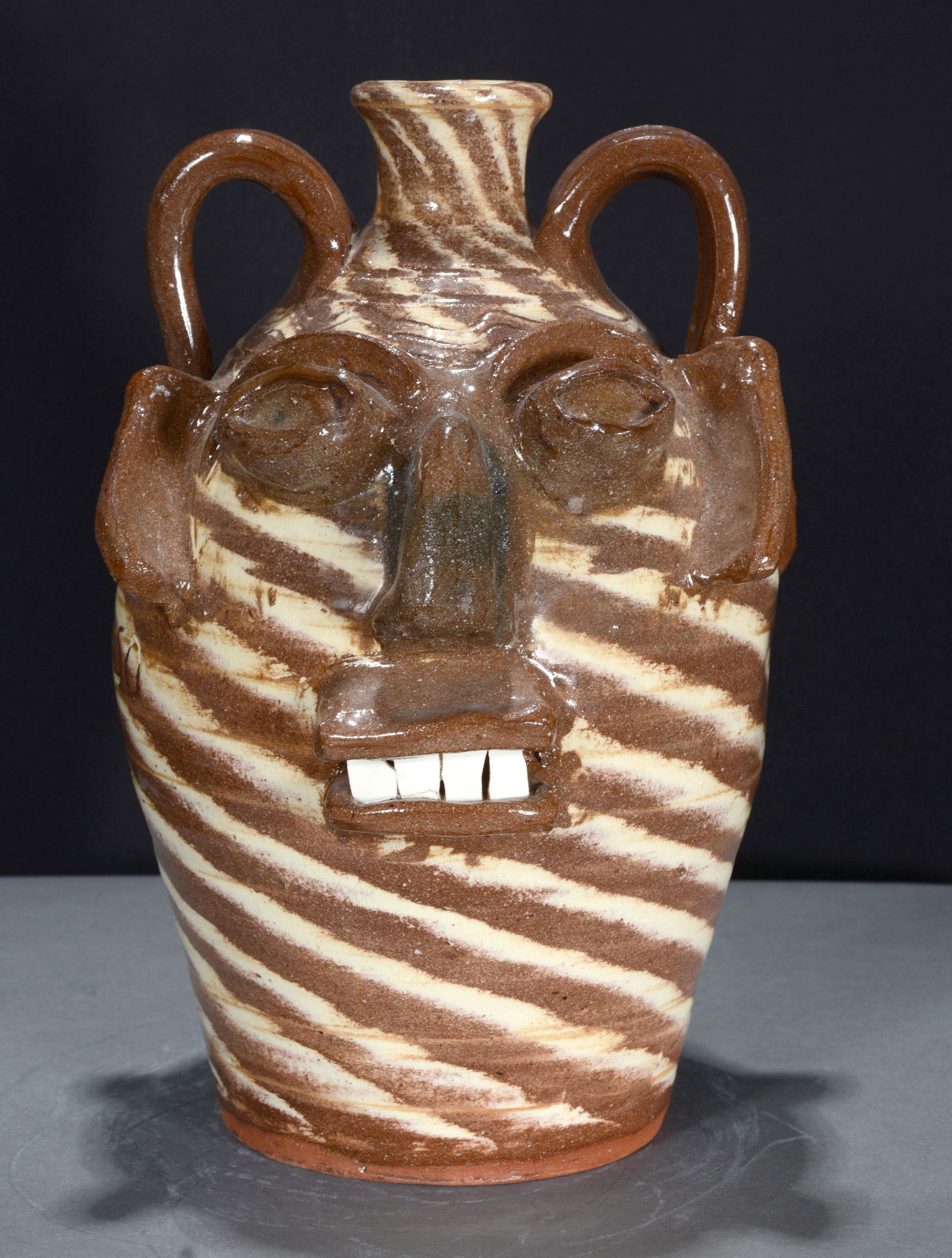 B.B. Craig & Charles Lisk. Swirl Double Face Jug. (1 of 8)