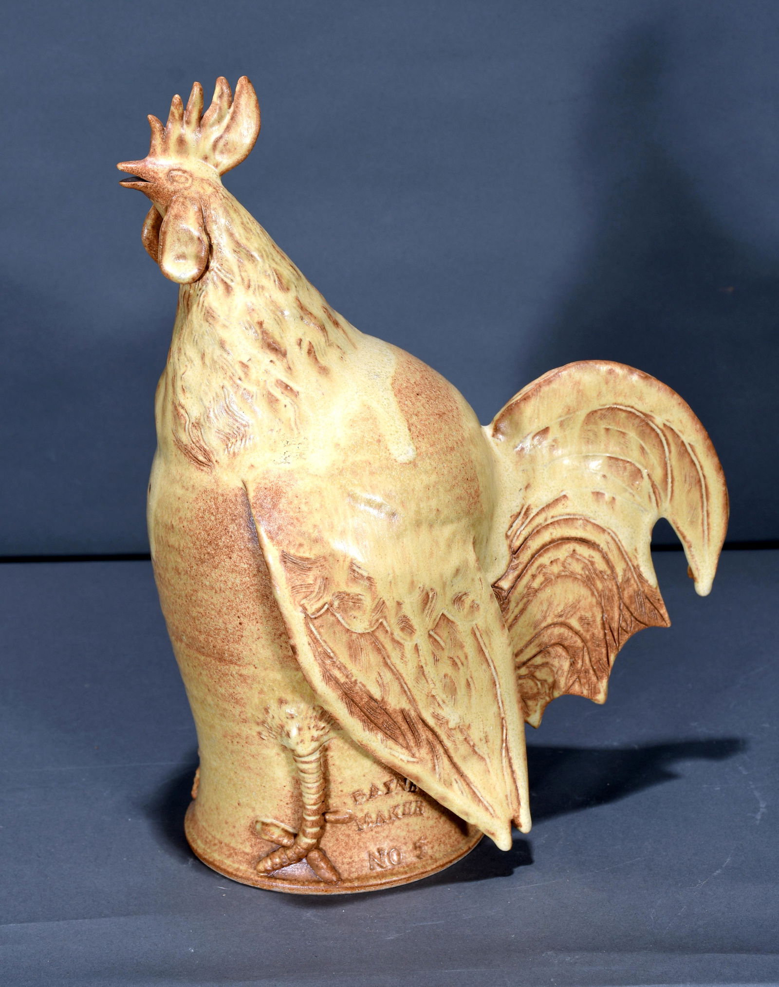 Michel Bayne. Yellow Rooster #5. (1 of 3)