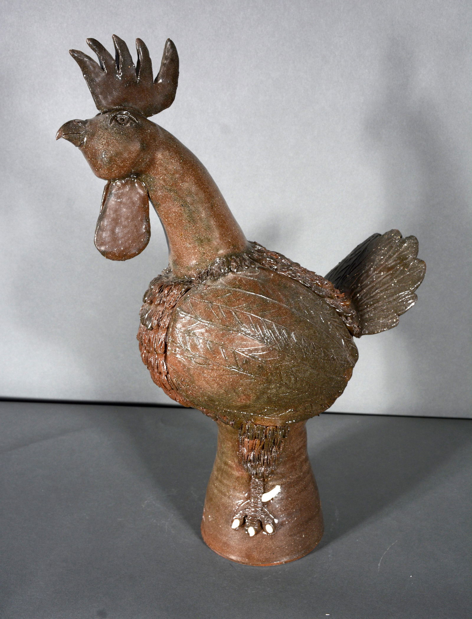 Albert Hodge. Large Rooster. (1 of 4)