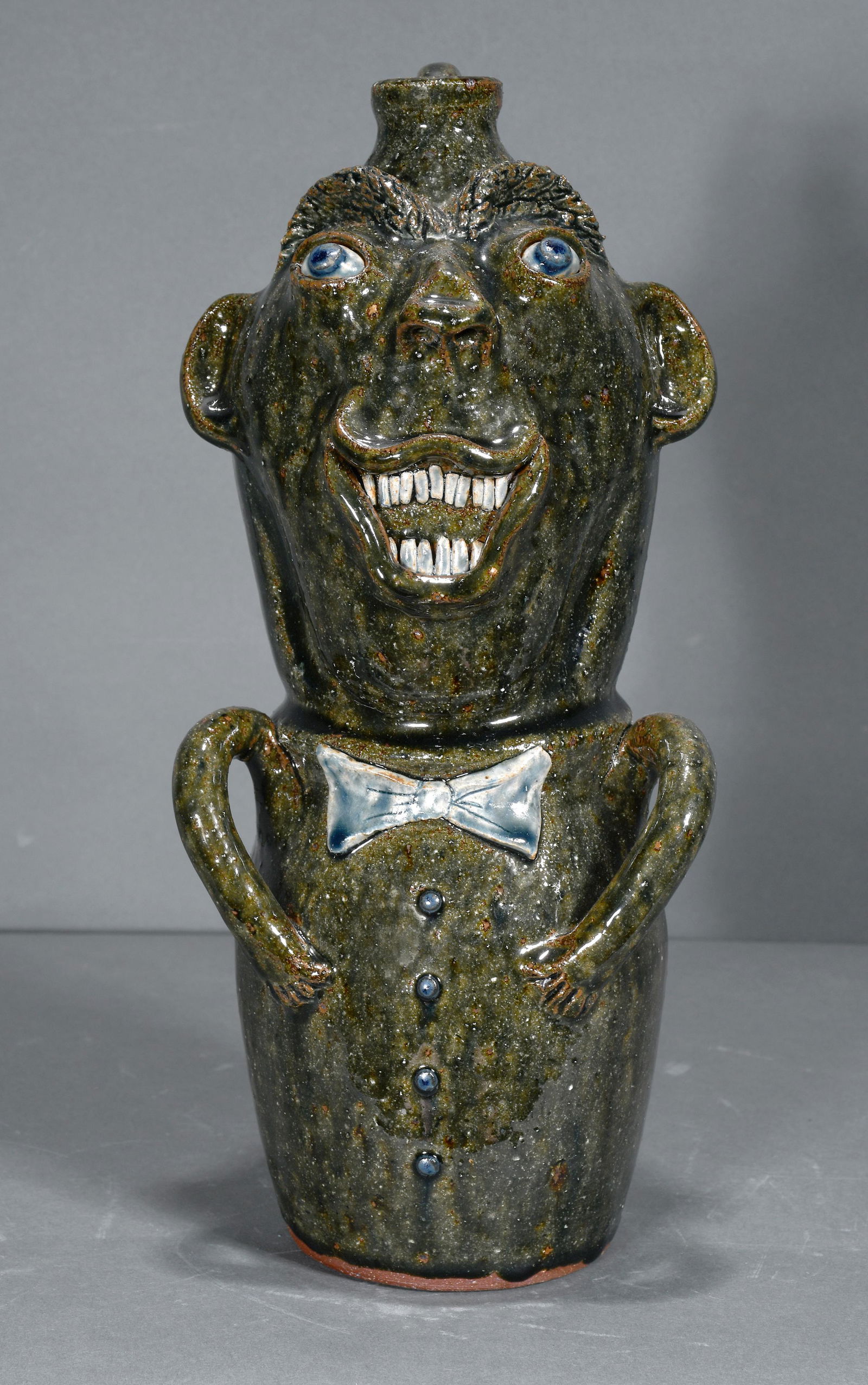 Kale. Face Jug Figurine. (1 of 4)