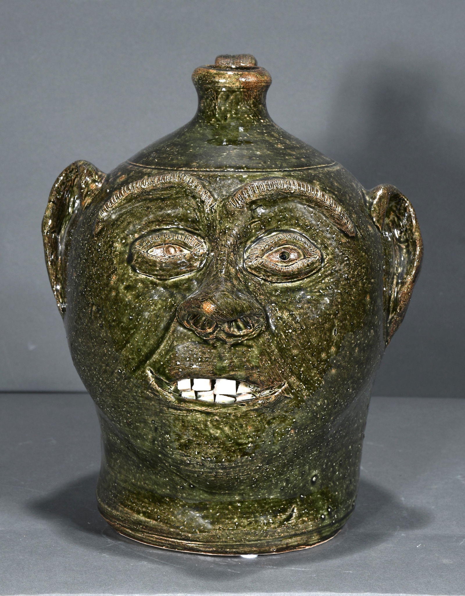 Bobby Ferguson. Large Face Jug. (1 of 4)