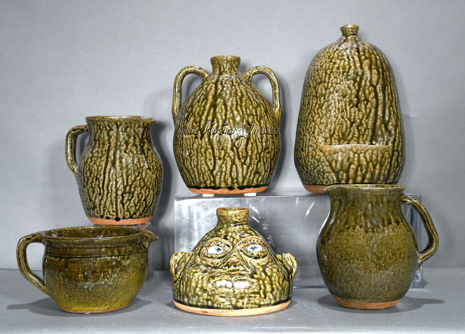 Cleater & Billie Meaders. Six Pottery Pieces. (1 of 1)