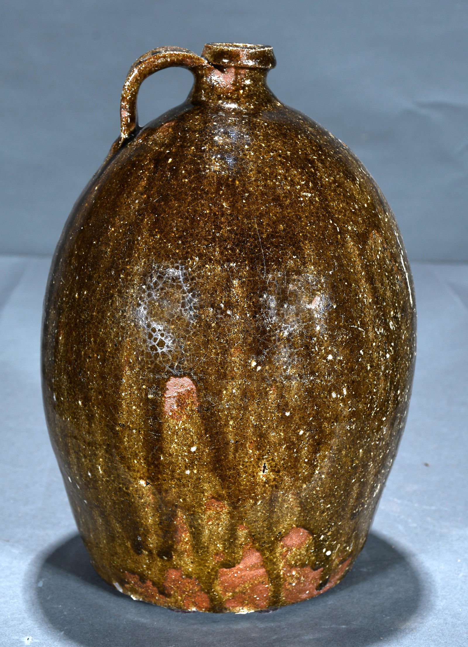 Nelson Bass. One Gallon Whisky Jug. (1 of 6)