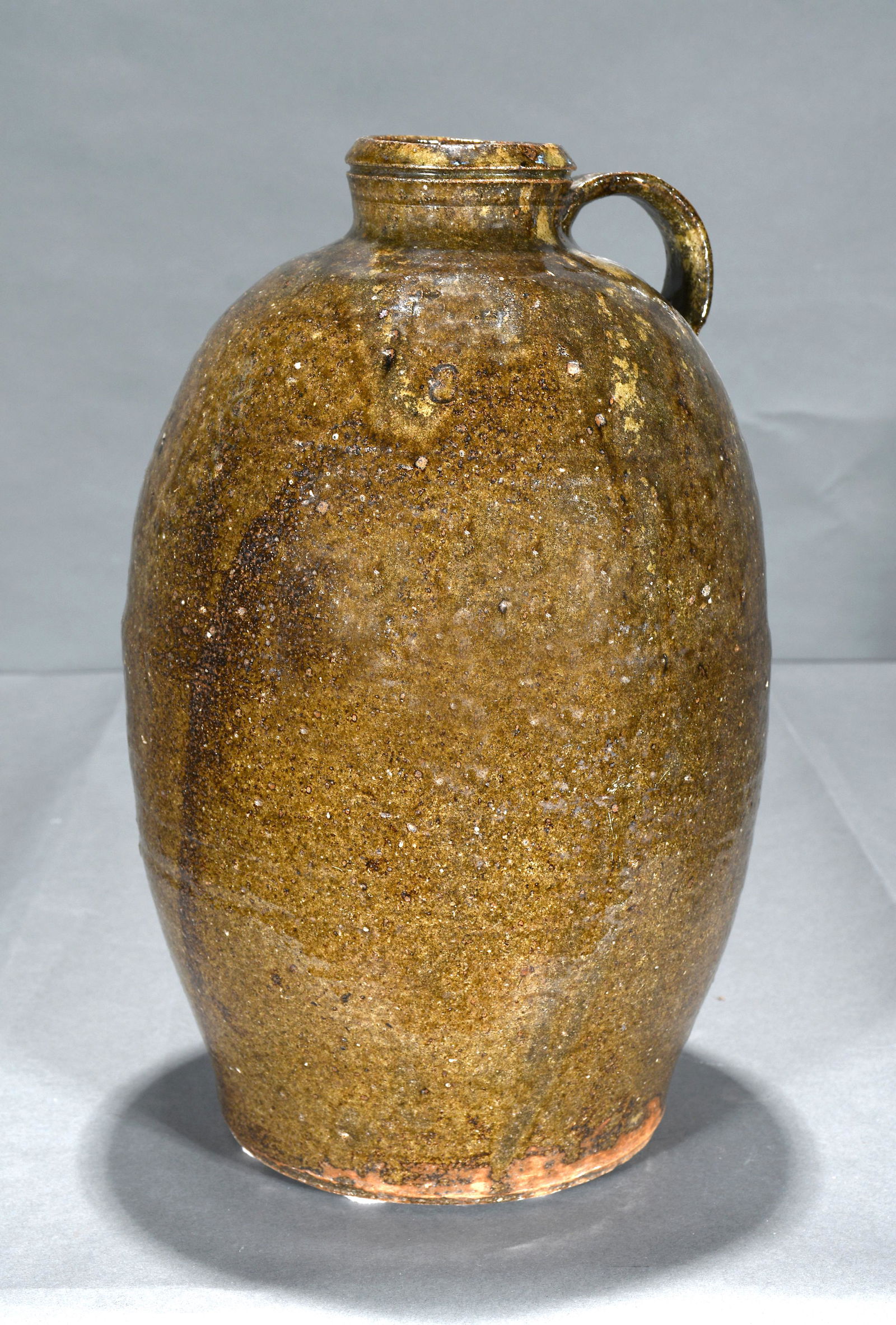 SLH. Three Gallon Wide Mouthed Sorghum Jug. (1 of 5)