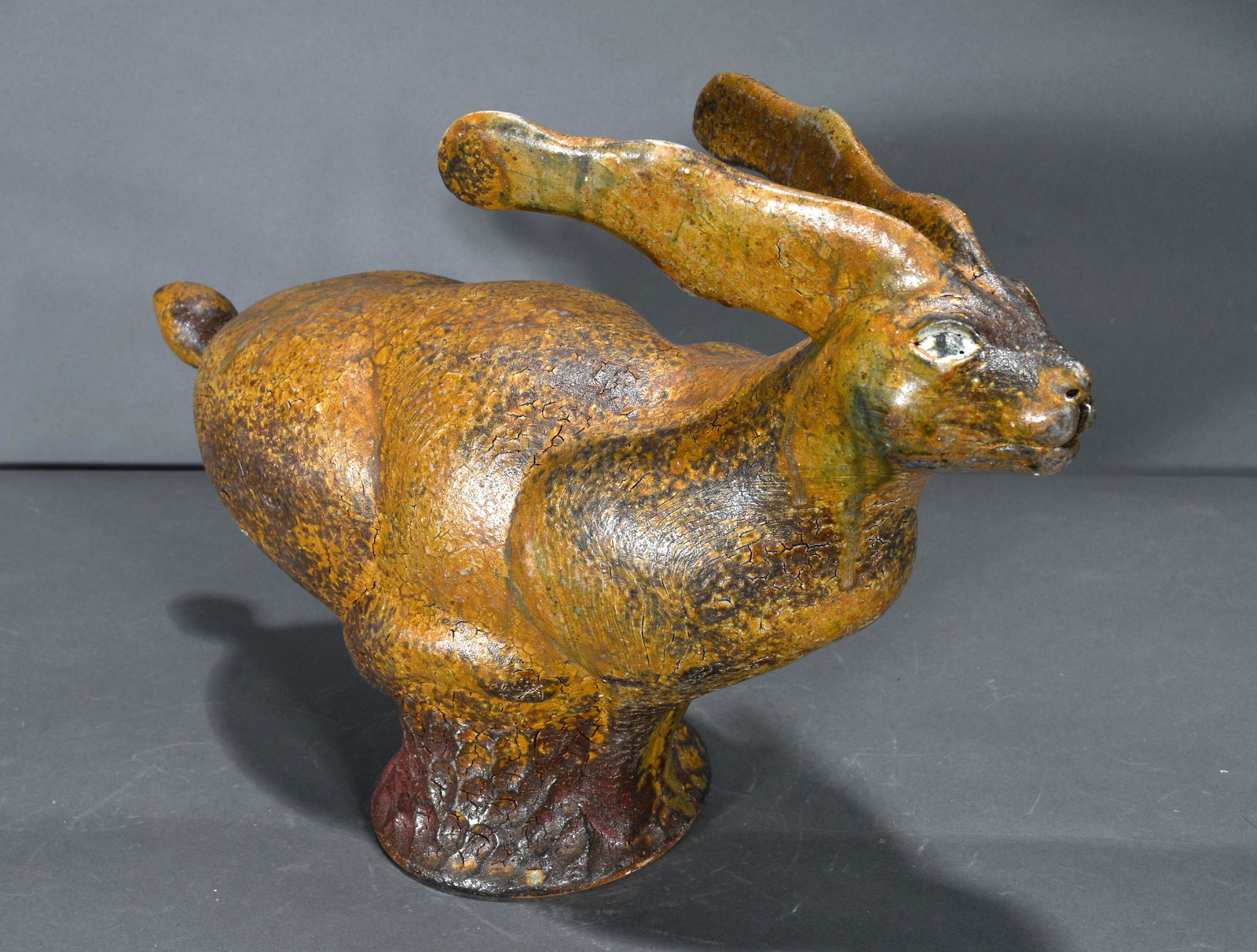 Unknown Potter. Rabbit Figurine. (1 of 4)