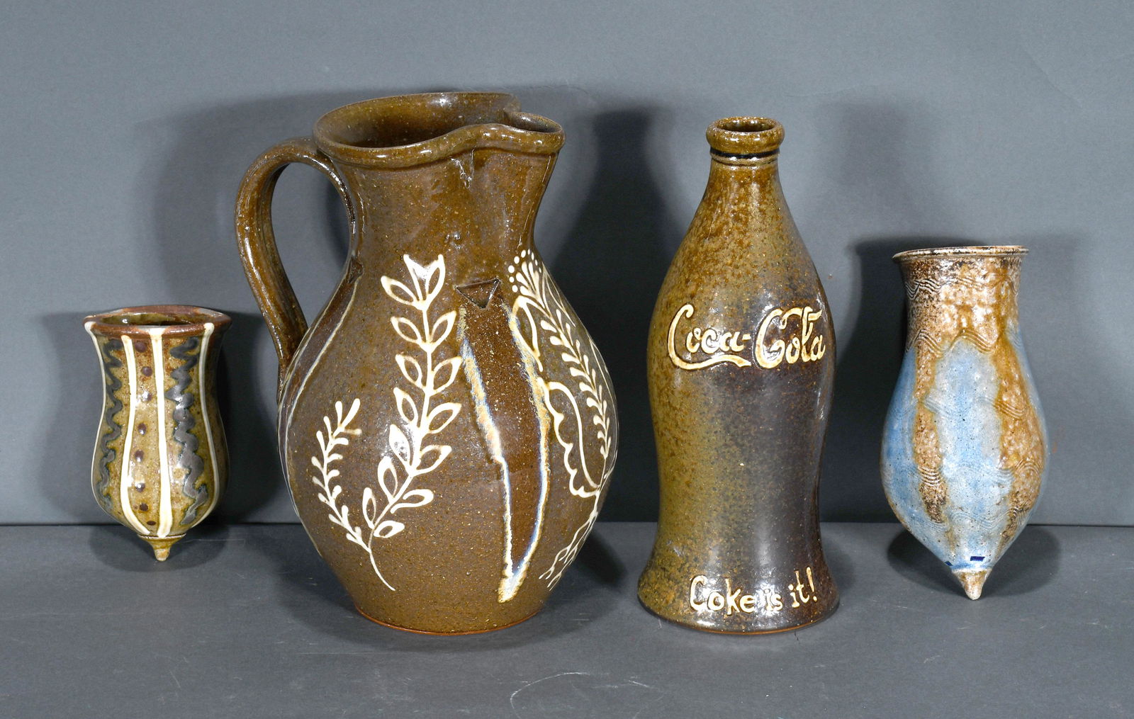 Matt Jones. Four Pottery Pieces. (1 of 2)