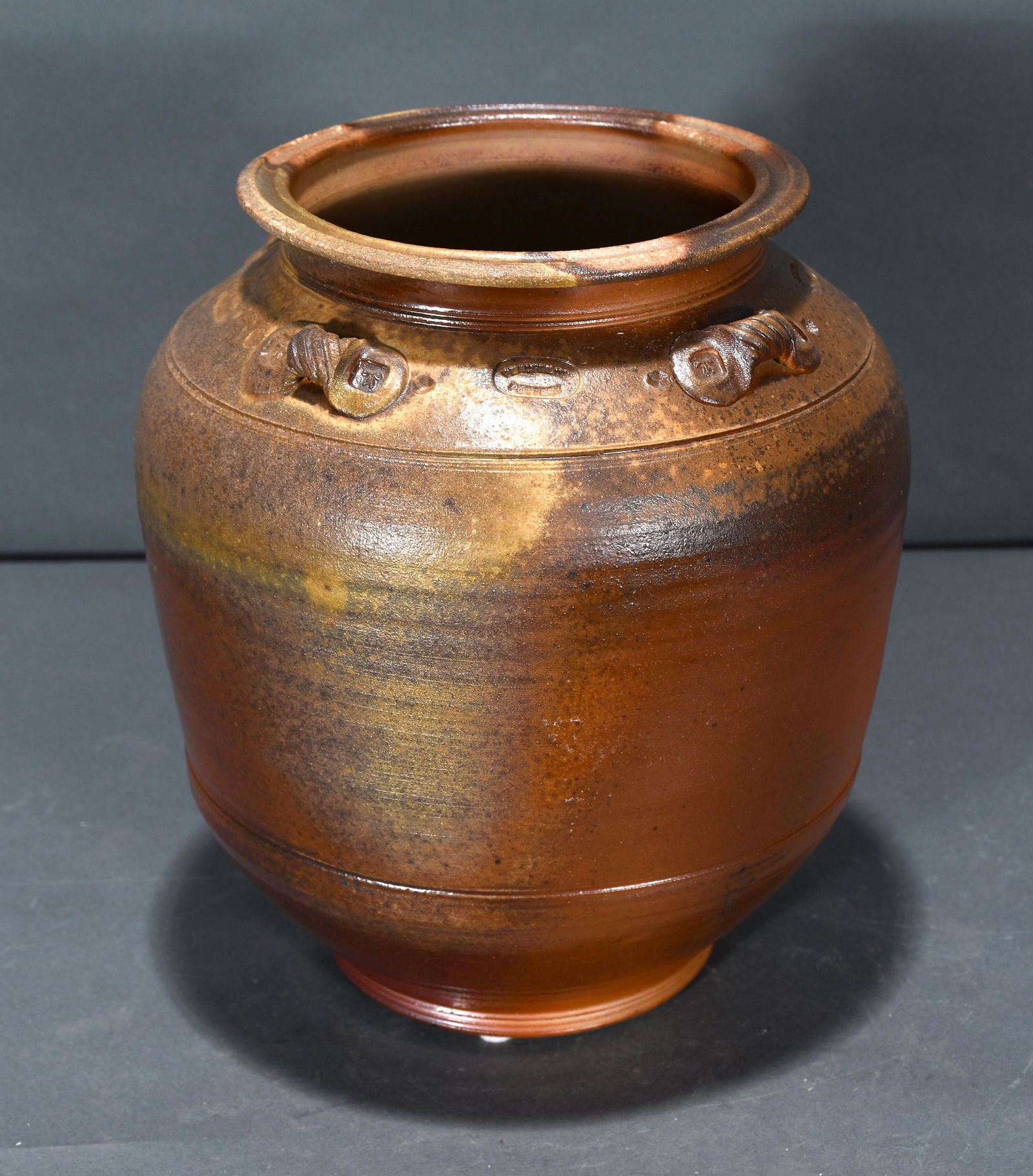 Tom Turner. Peachblow Pottery Vase. (1 of 2)