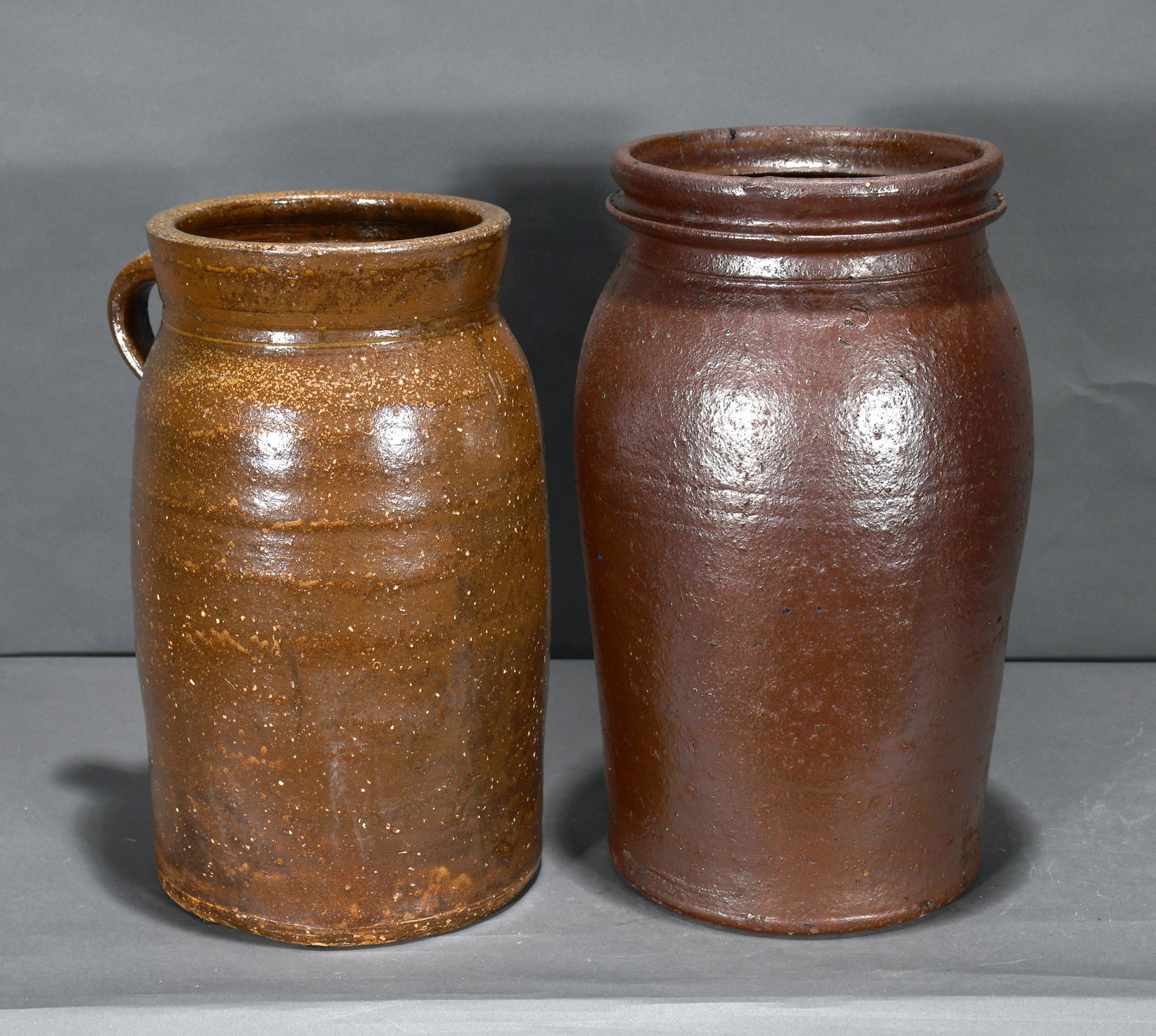 Anonymous. Two and Three Gallon Crocks. (1 of 2)